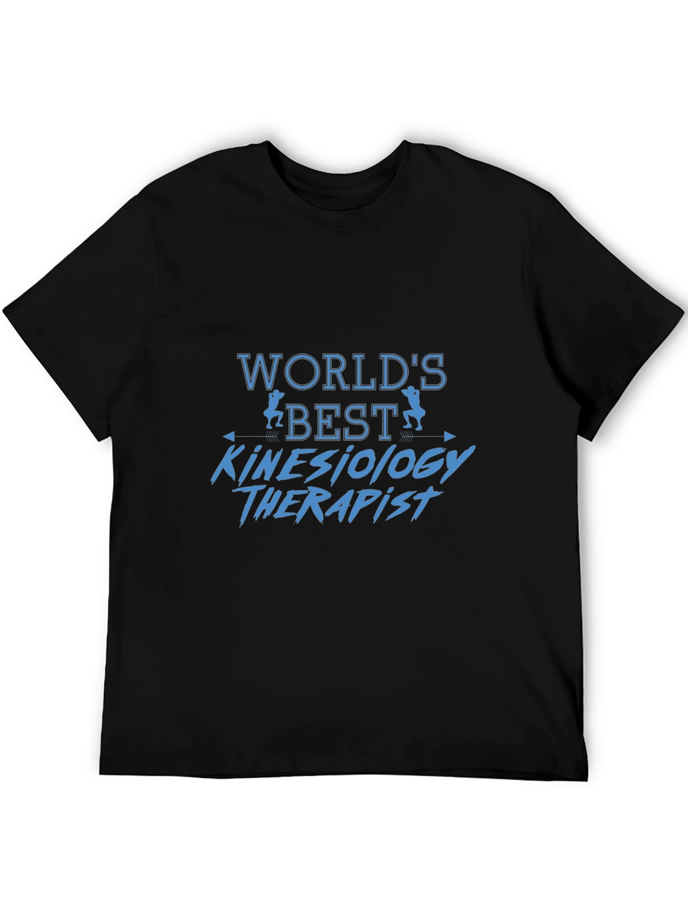 Worlds Best Kinesiology Therapist Black T-Shirt
