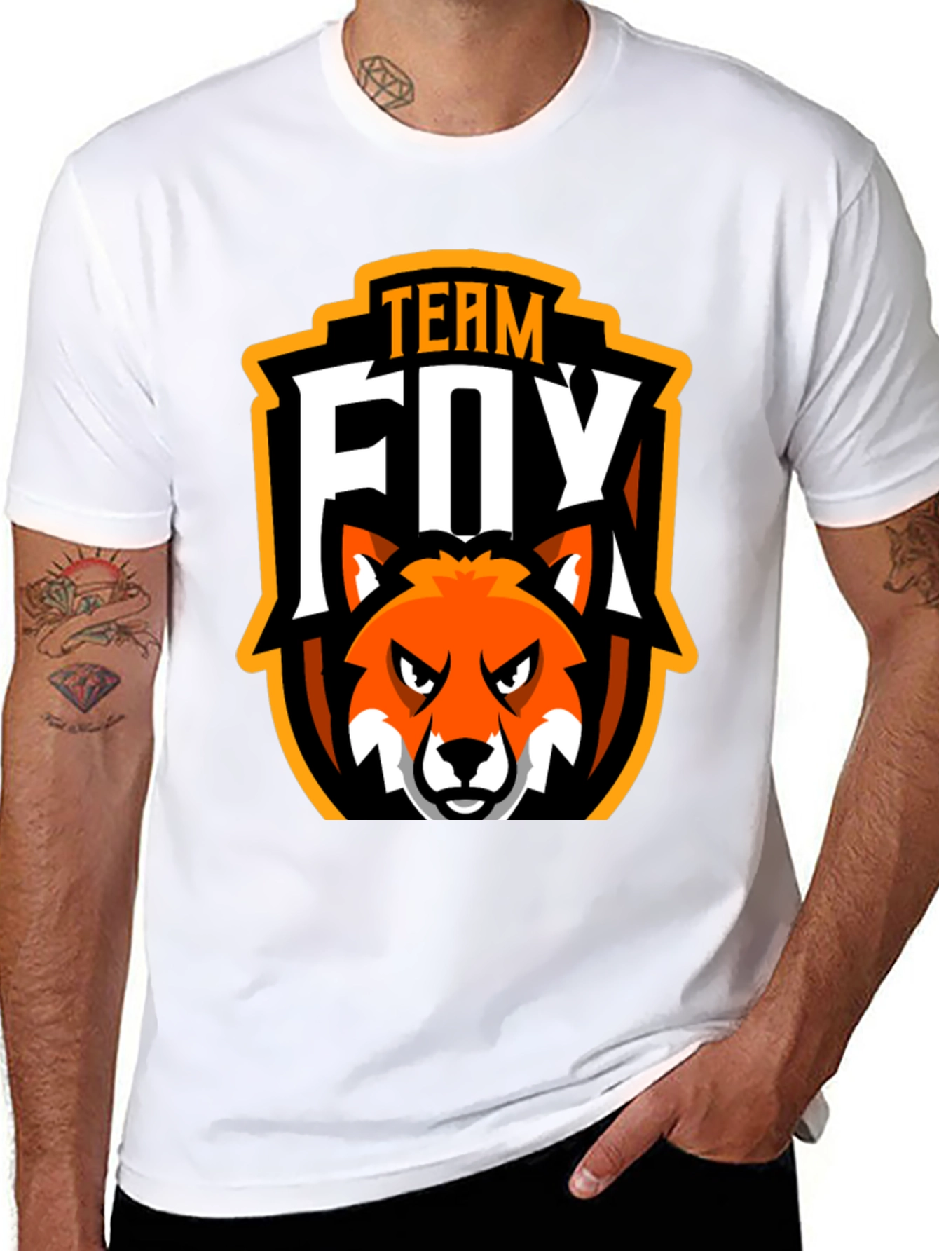 Team Fox Graphic Tee - Gamer Style