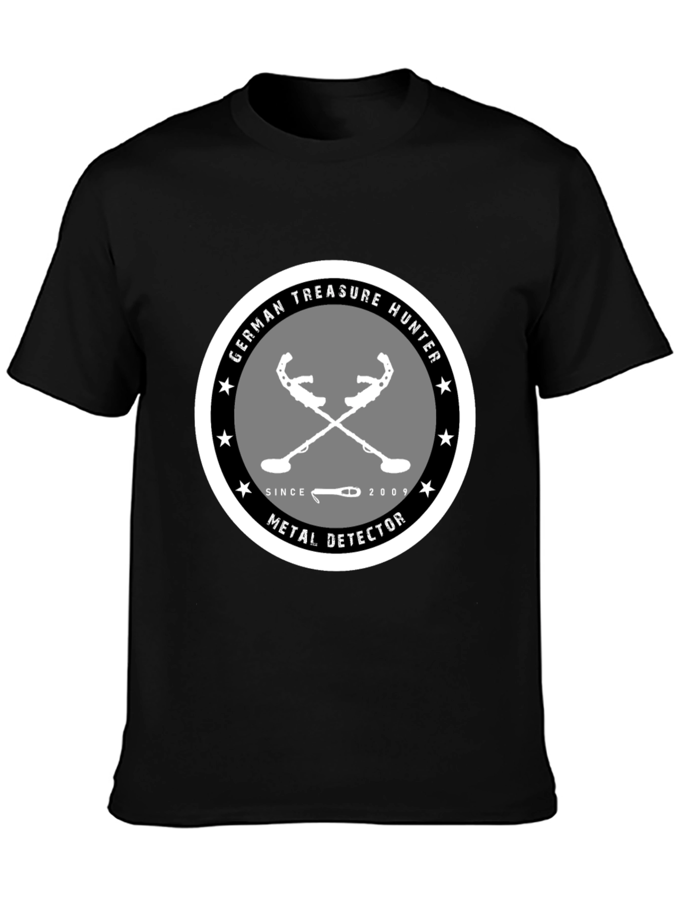 German Treasure Hunter Metal Detector T-Shirt