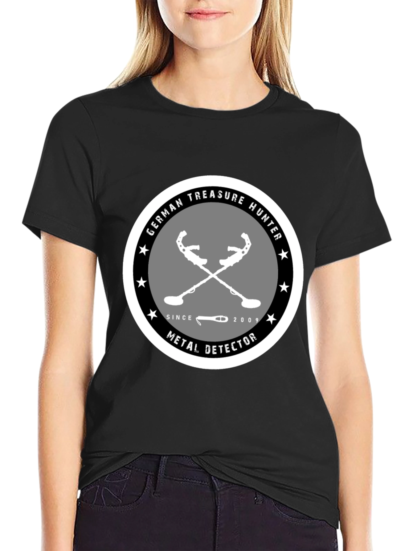 German Treasure Hunter Metal Detector T-Shirt