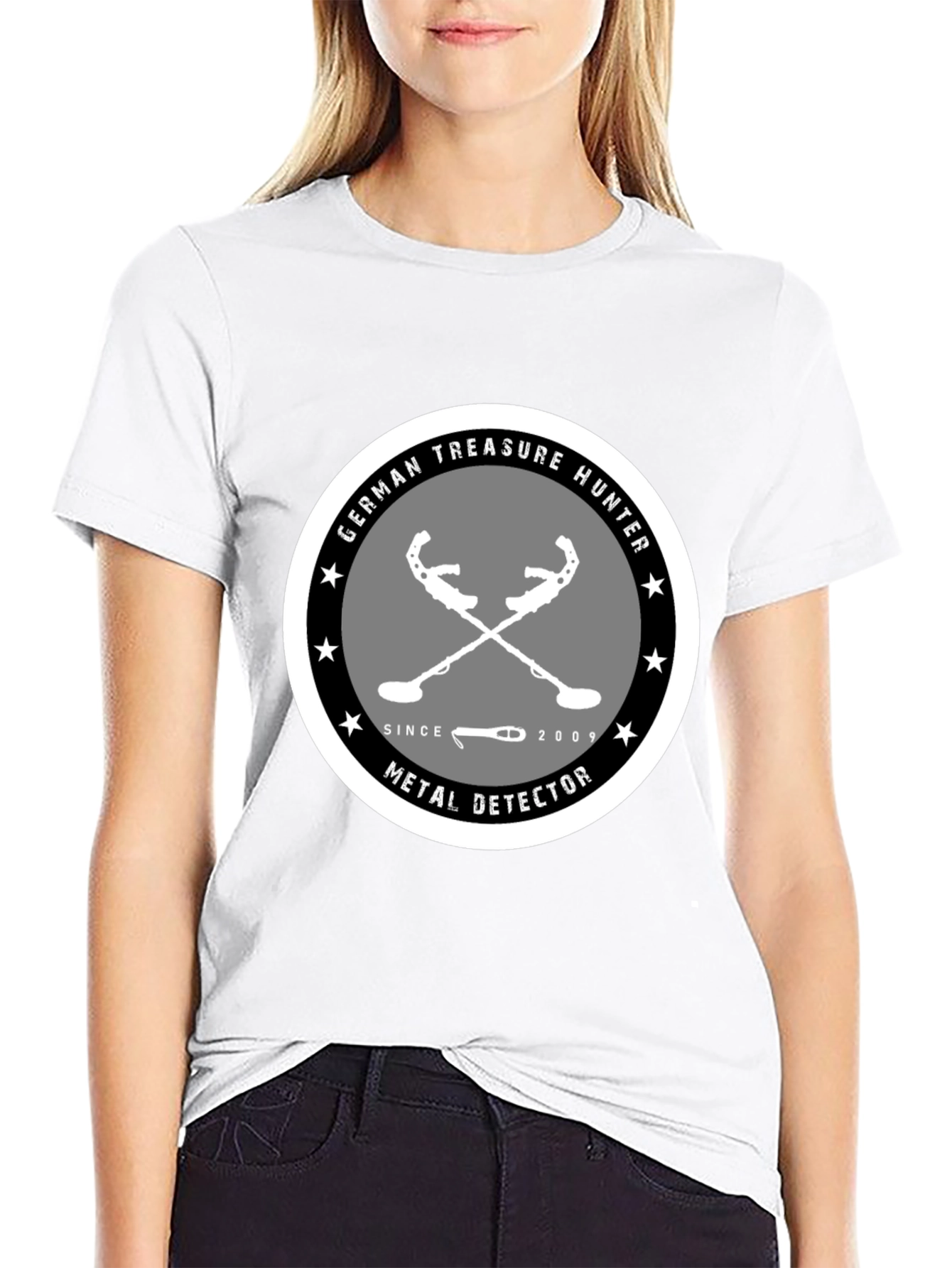 German Treasure Hunter Metal Detector T-Shirt