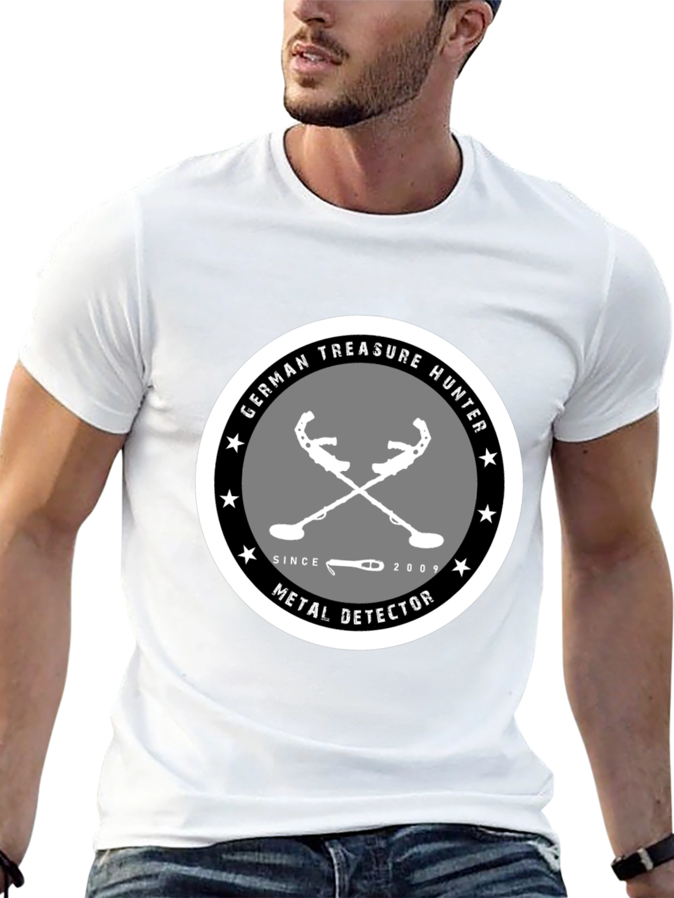 German Treasure Hunter Metal Detector T-Shirt