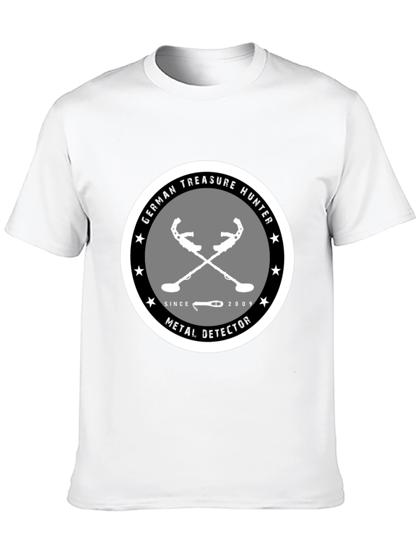 German Treasure Hunter Metal Detector T-Shirt