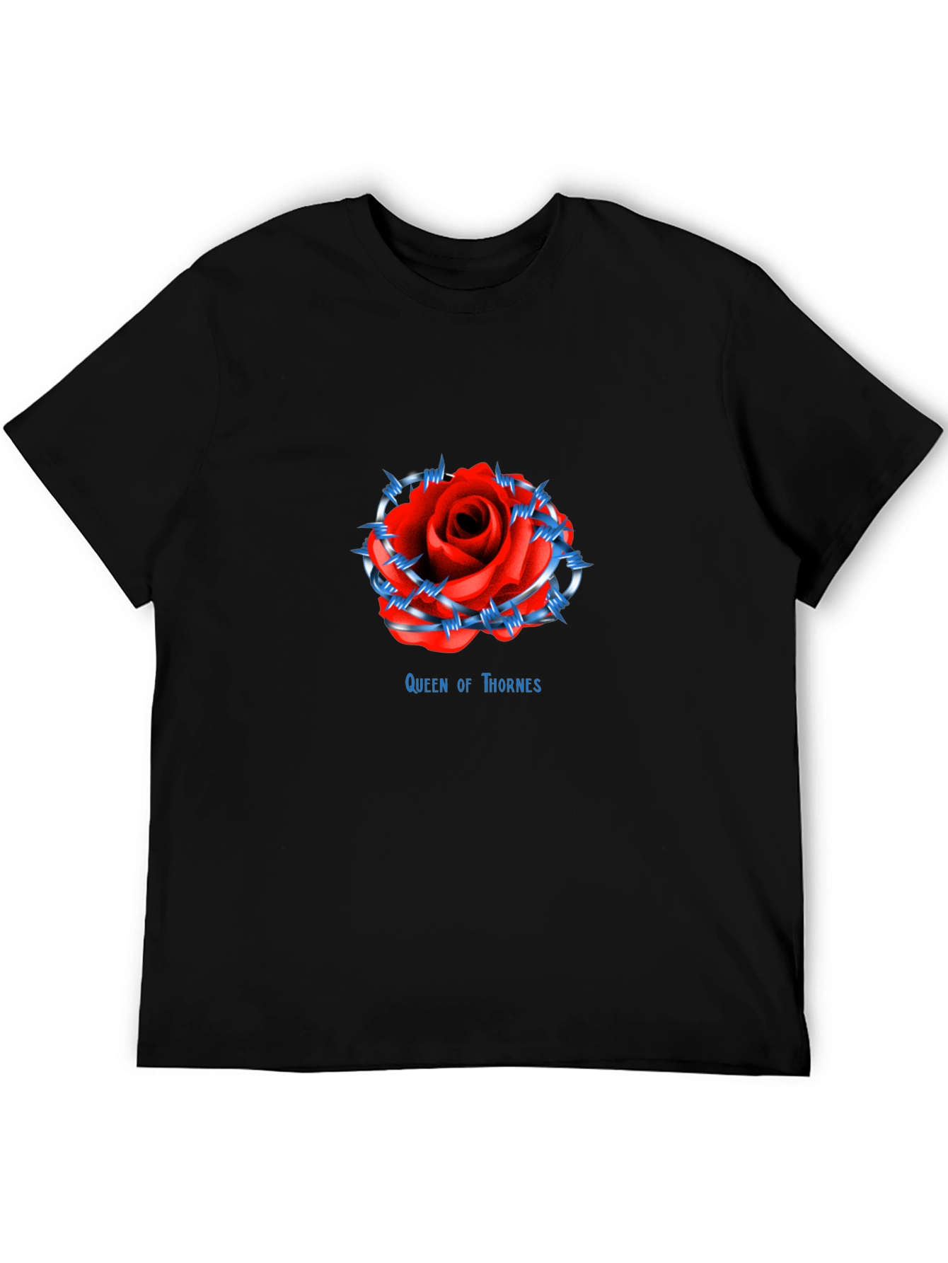 Queen of Thornes Rose Graphic Tee