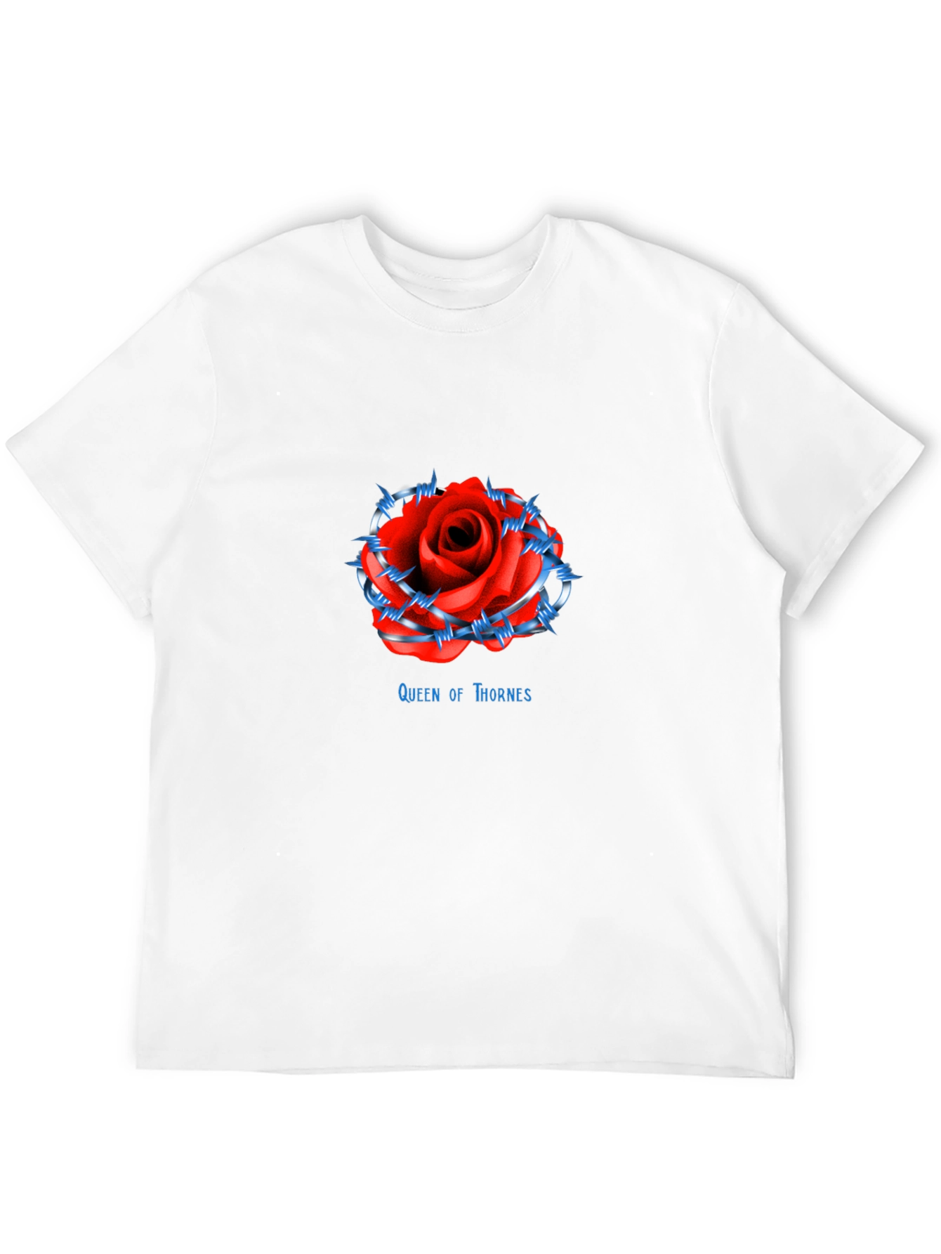 Queen of Thornes Rose Graphic Tee
