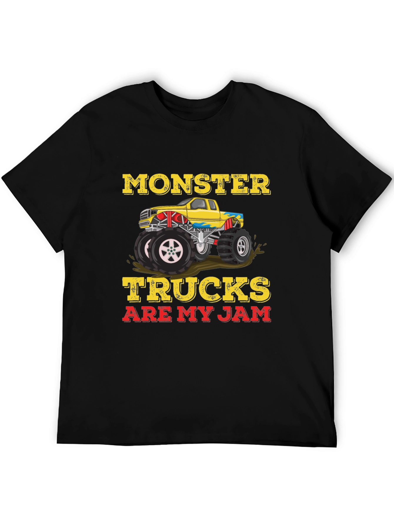 Monster Trucks Are My Jam Graphic T-Shirt