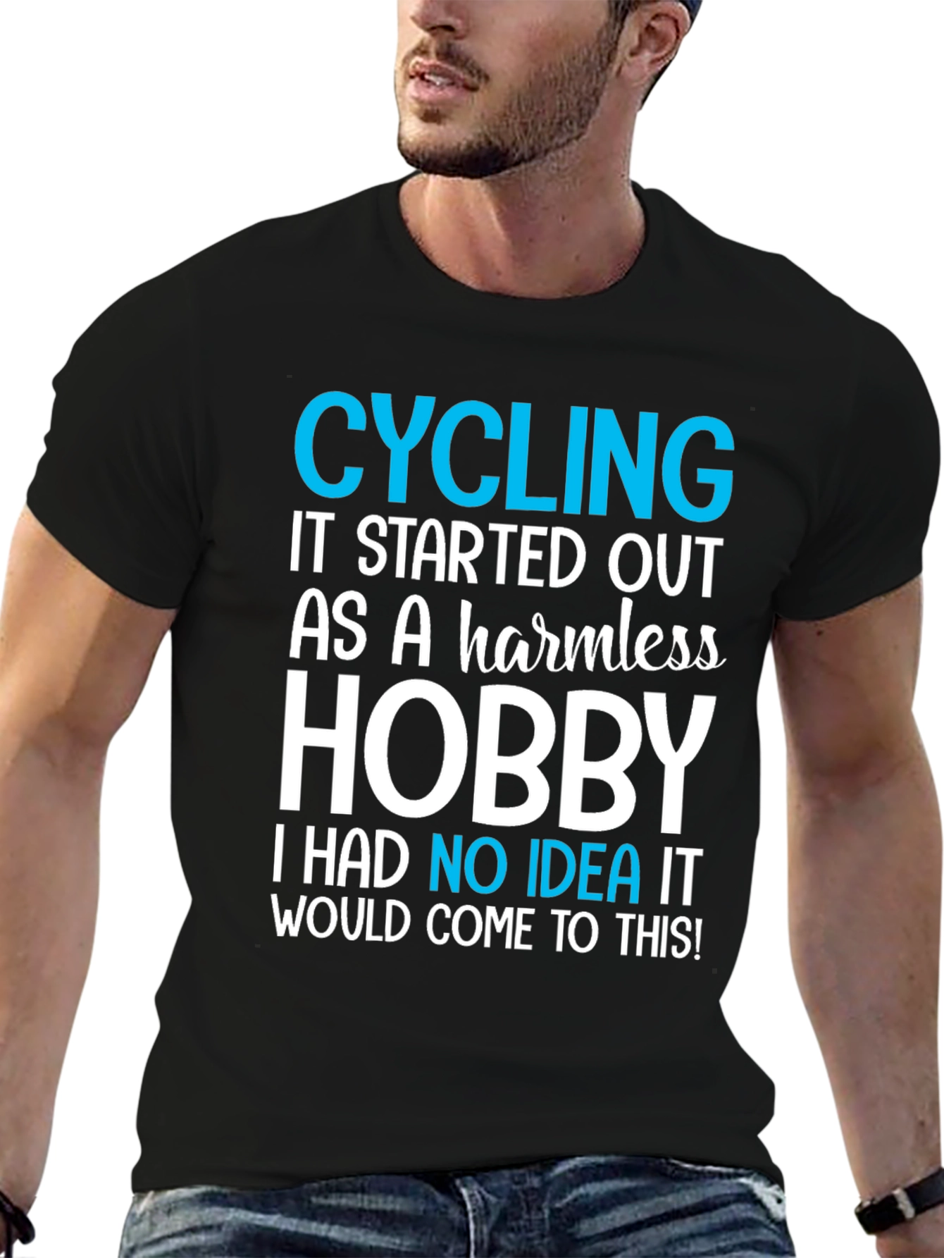Cycling Hobby T-Shirt - Humorous Graphic Tee