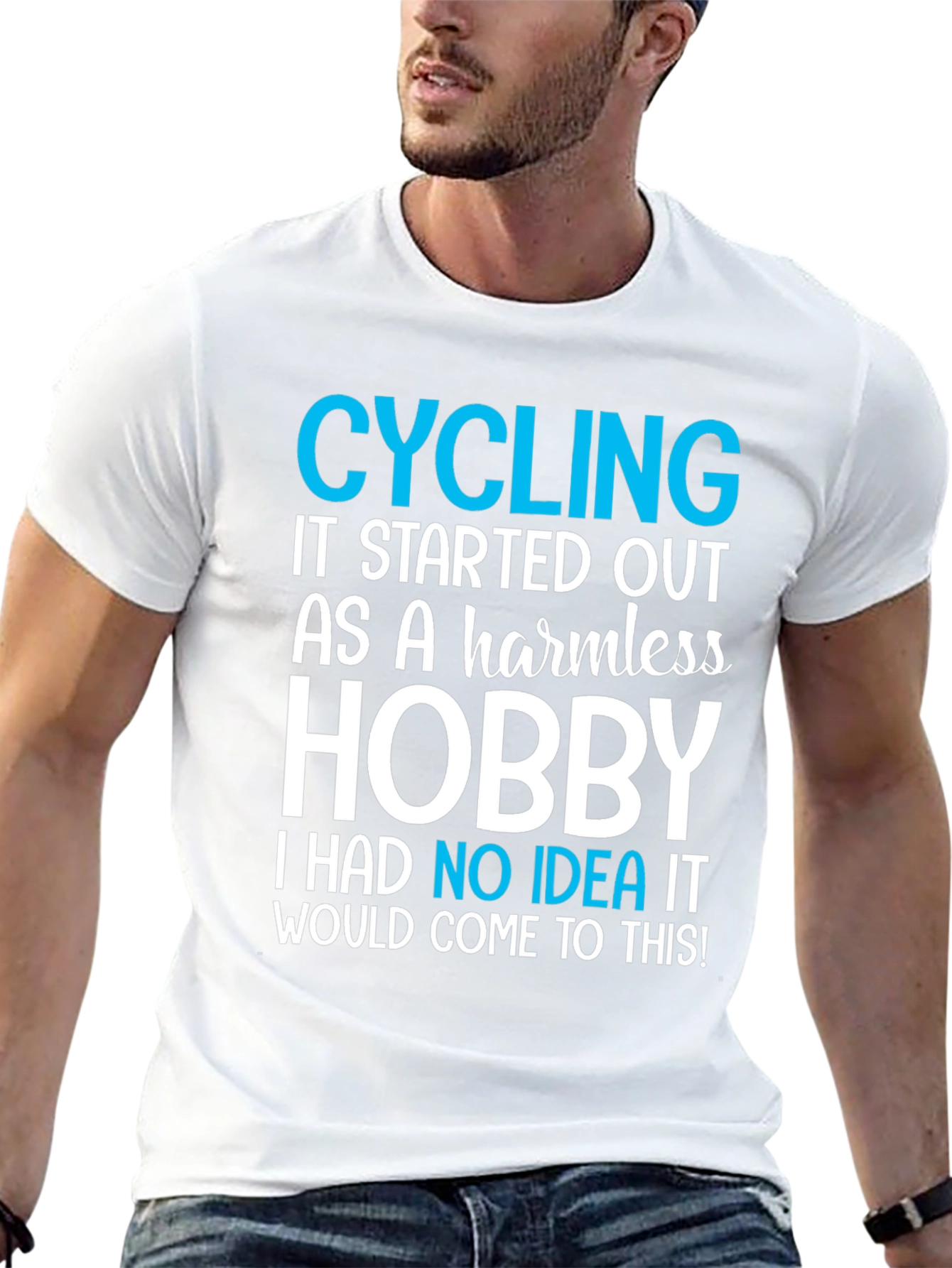 Cycling Hobby T-Shirt - Humorous Graphic Tee