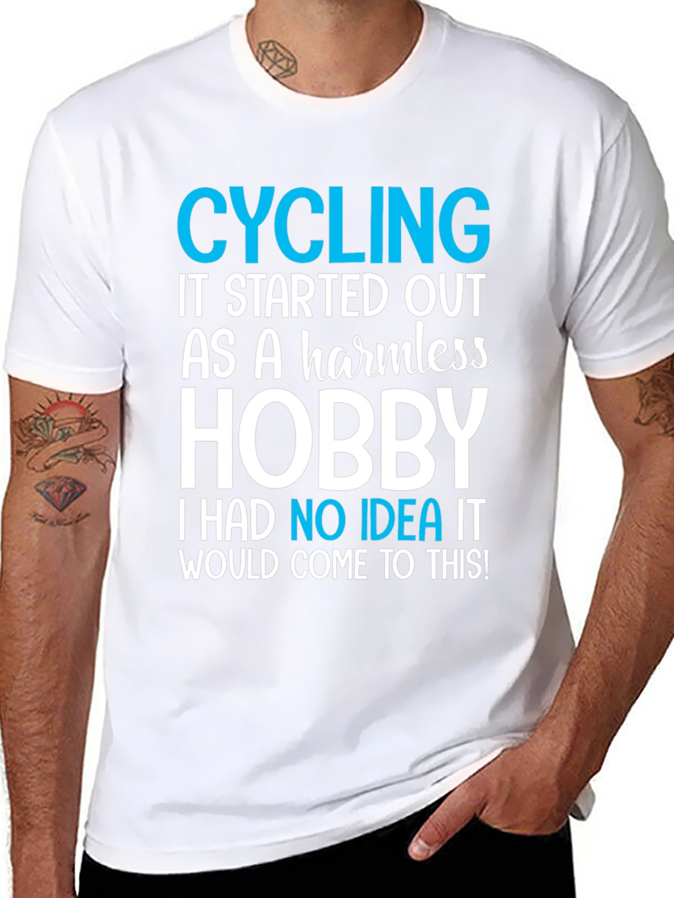 Cycling Hobby T-Shirt - Humorous Graphic Tee