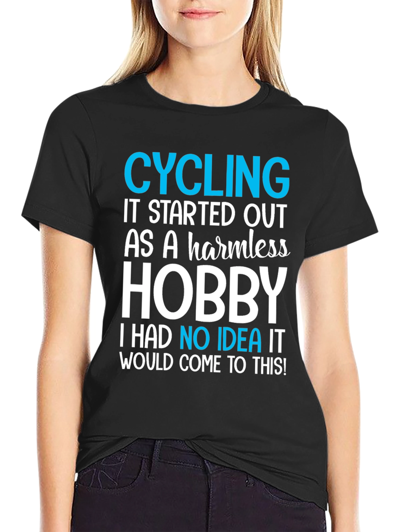 Cycling Hobby T-Shirt - Humorous Graphic Tee