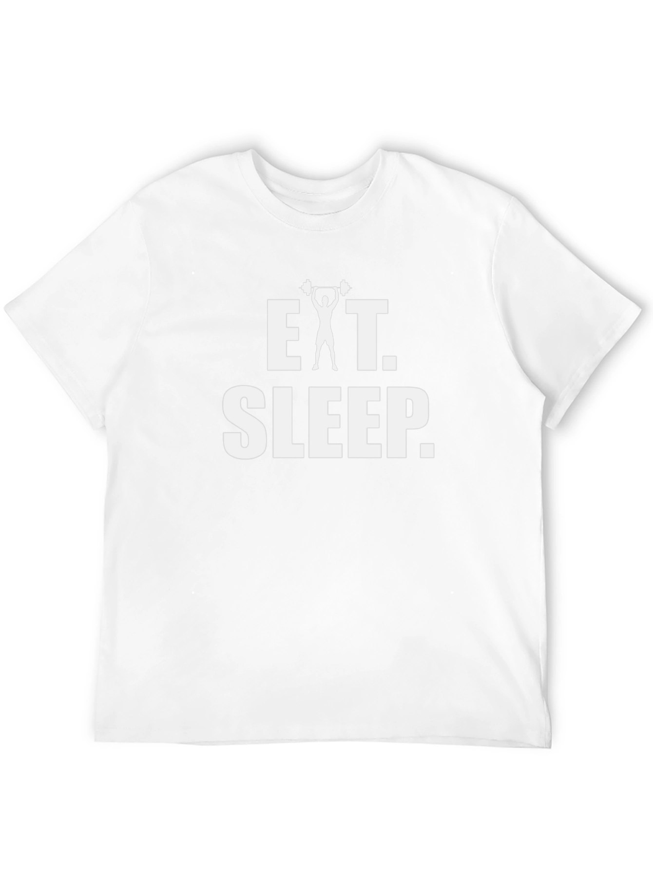 Eat Sleep Gym T-Shirt - Weightlifting Graphic Tee