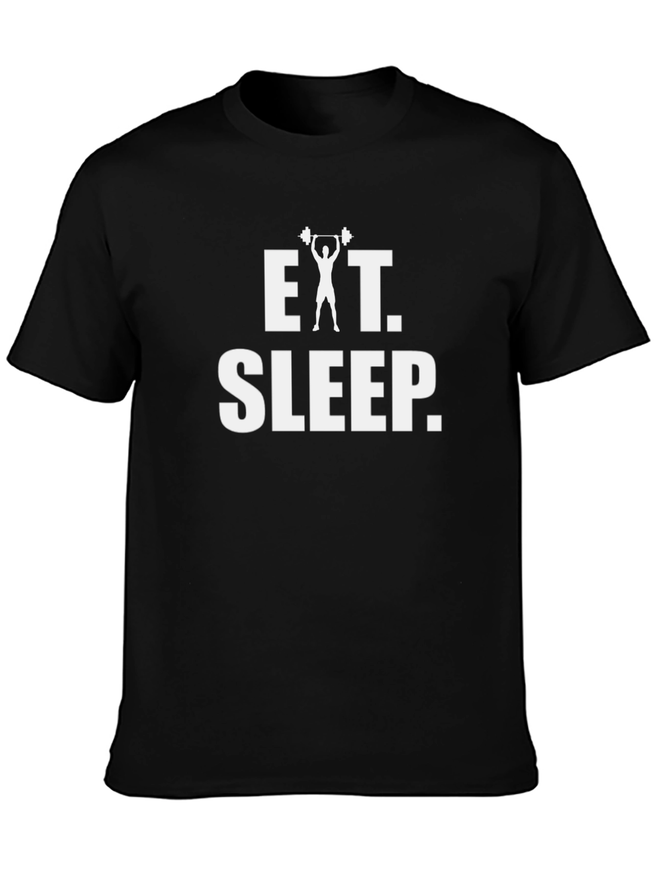 Eat Sleep Gym T-Shirt - Weightlifting Graphic Tee