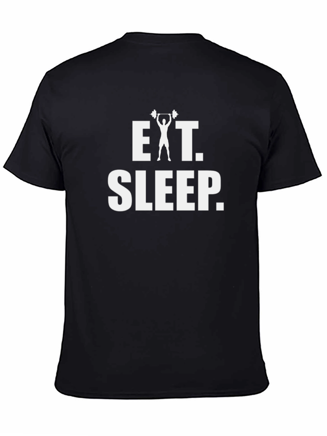 Eat Sleep Gym T-Shirt - Weightlifting Graphic Tee