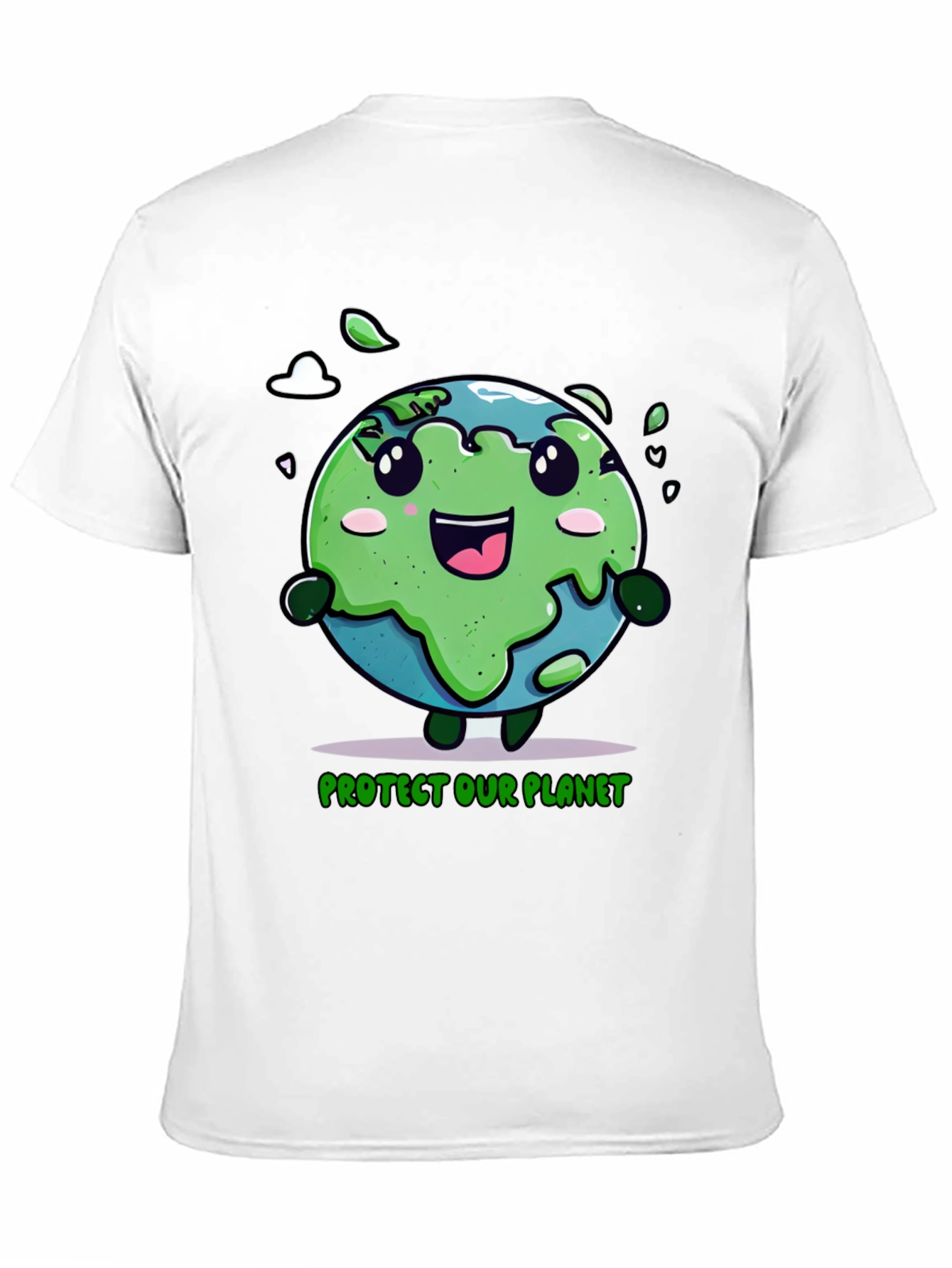 Protect Our Planet Earth Cartoon T-Shirt
