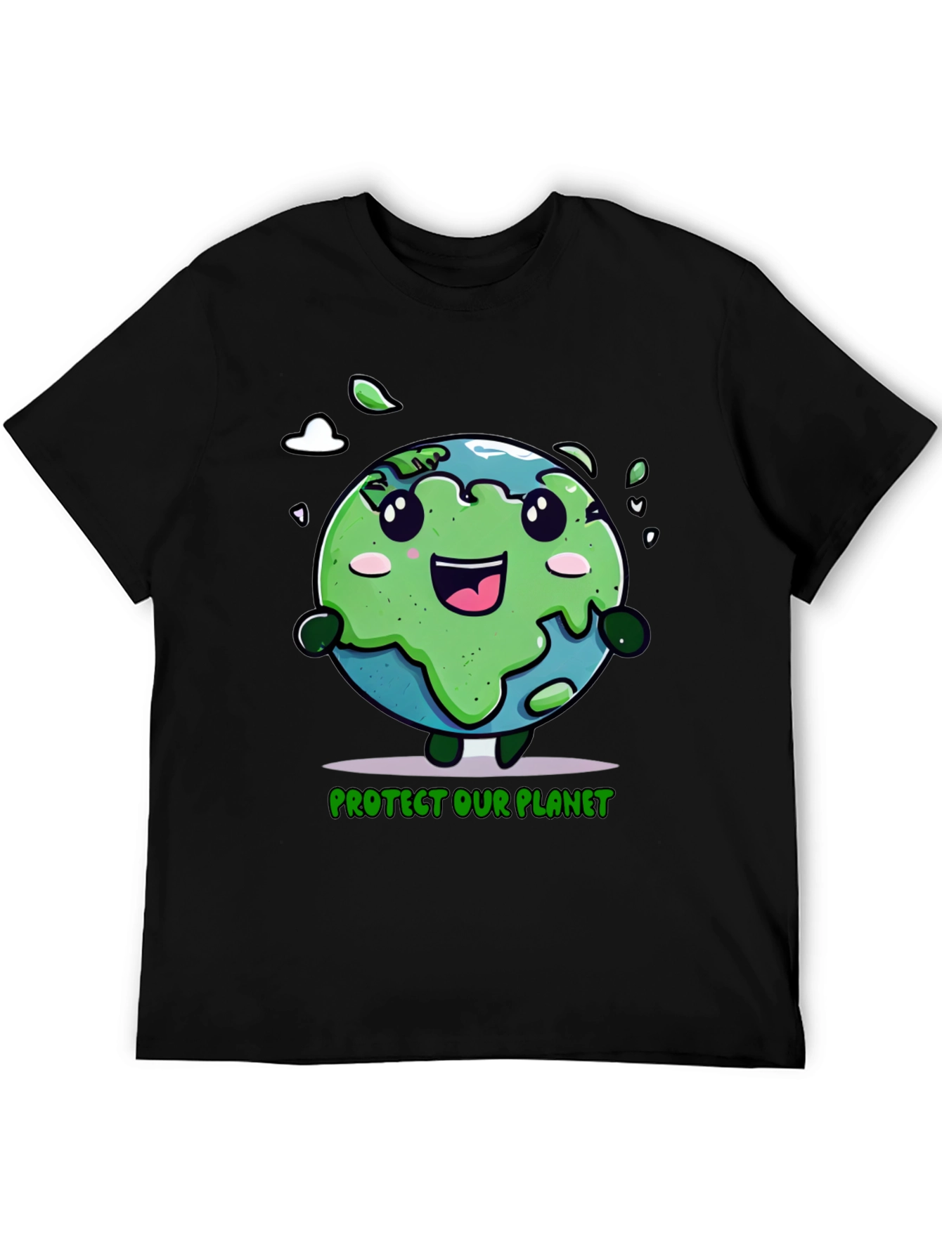 Protect Our Planet Earth Cartoon T-Shirt