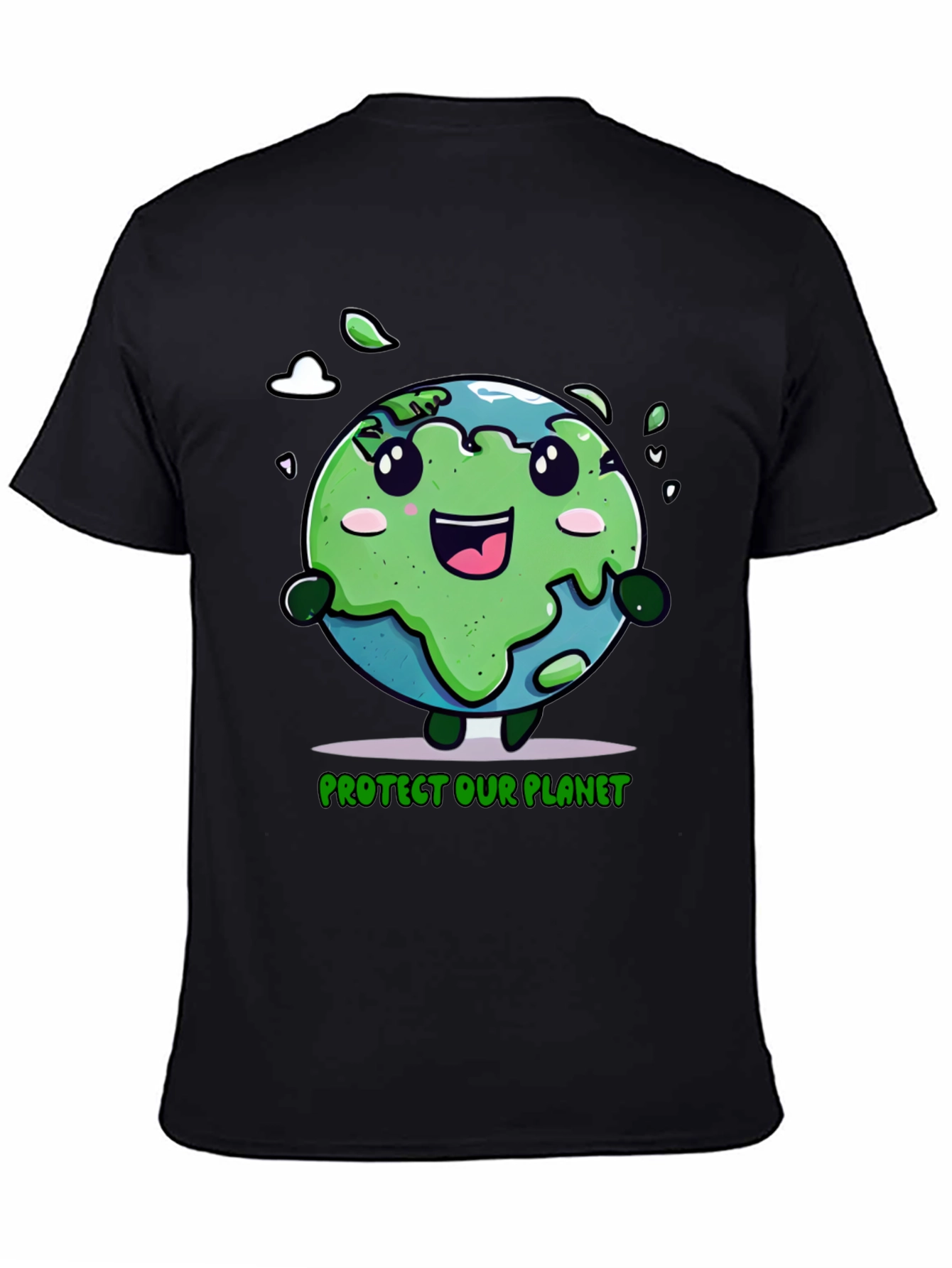 Protect Our Planet Earth Cartoon T-Shirt