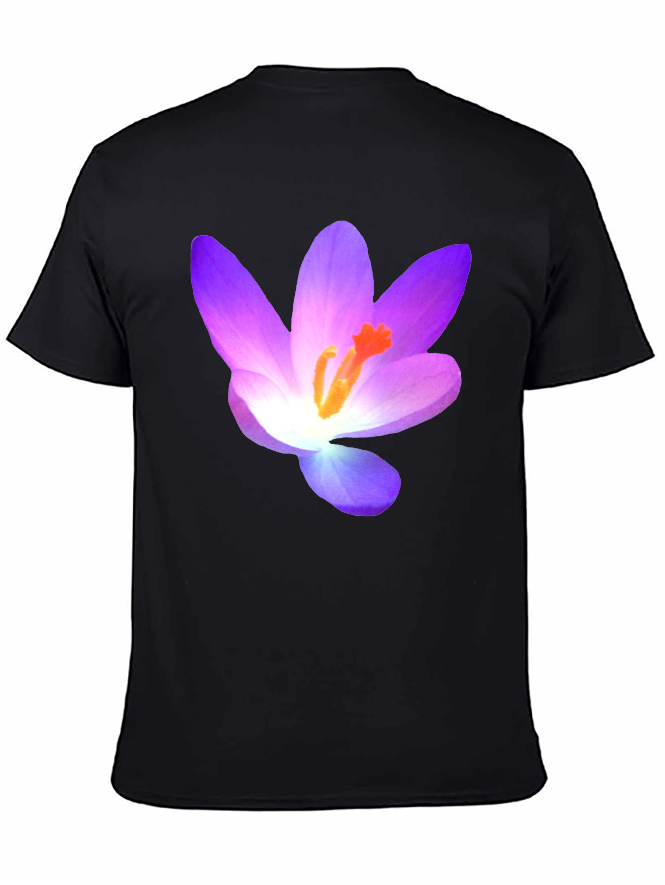 Floral T-Shirt - Crocus Design