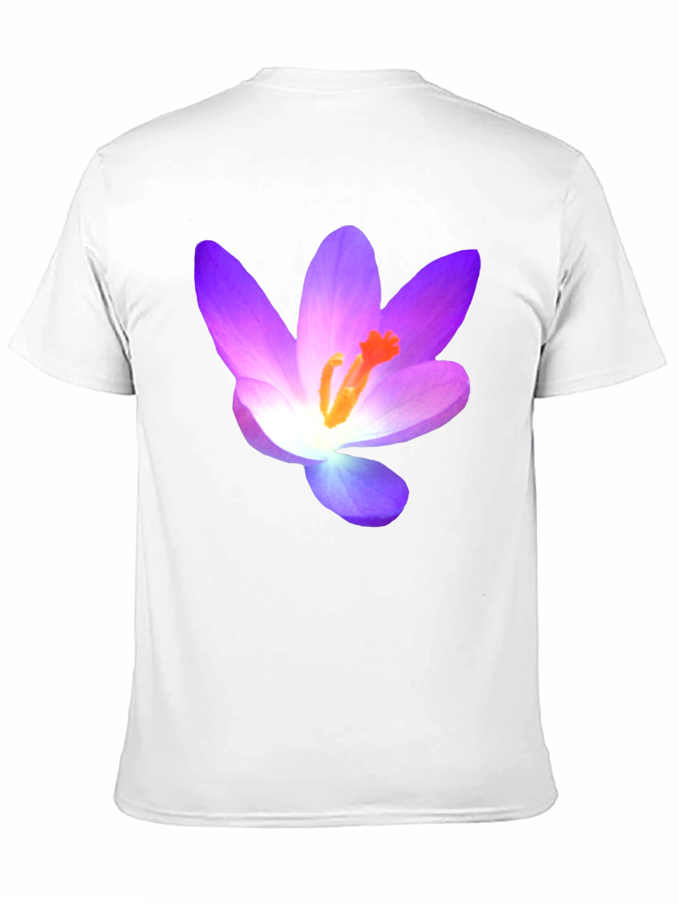 Floral T-Shirt - Crocus Design