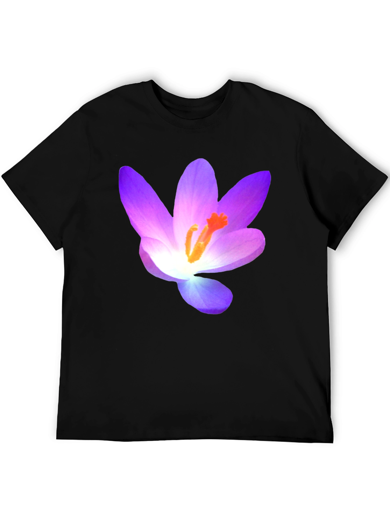Floral T-Shirt - Crocus Design