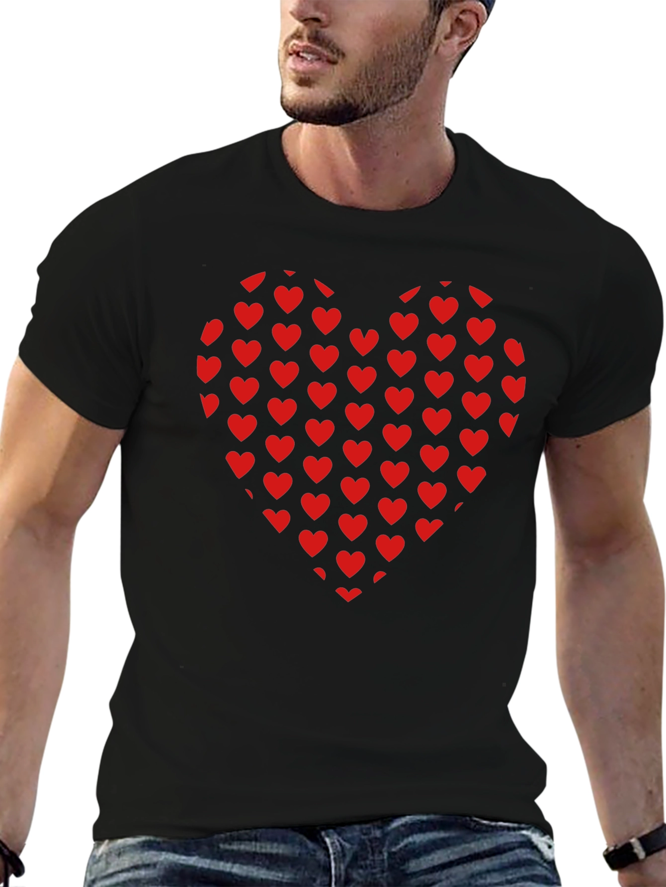 Heart Filled Valentines Day T-Shirt
