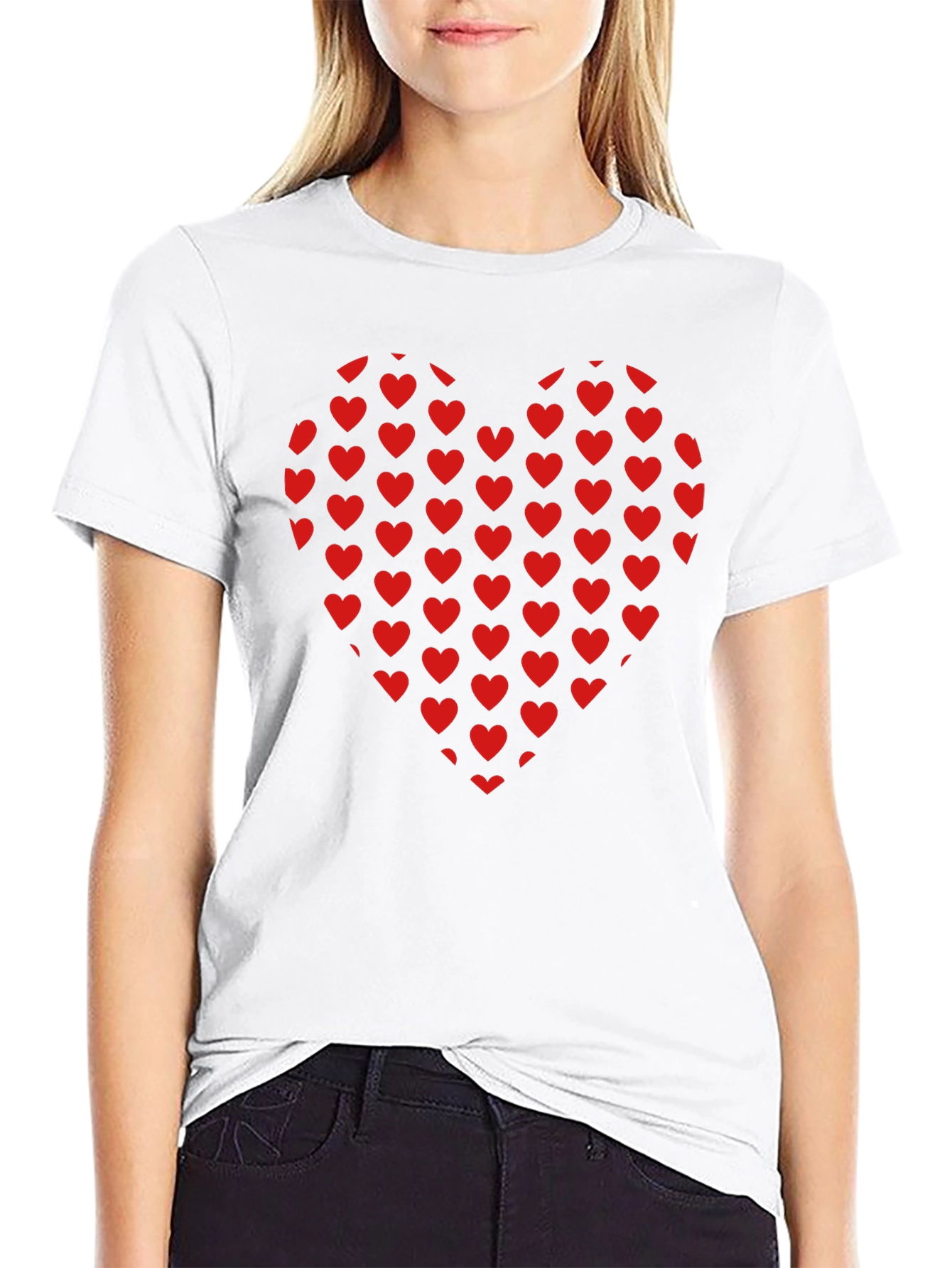 Heart Filled Valentines Day T-Shirt