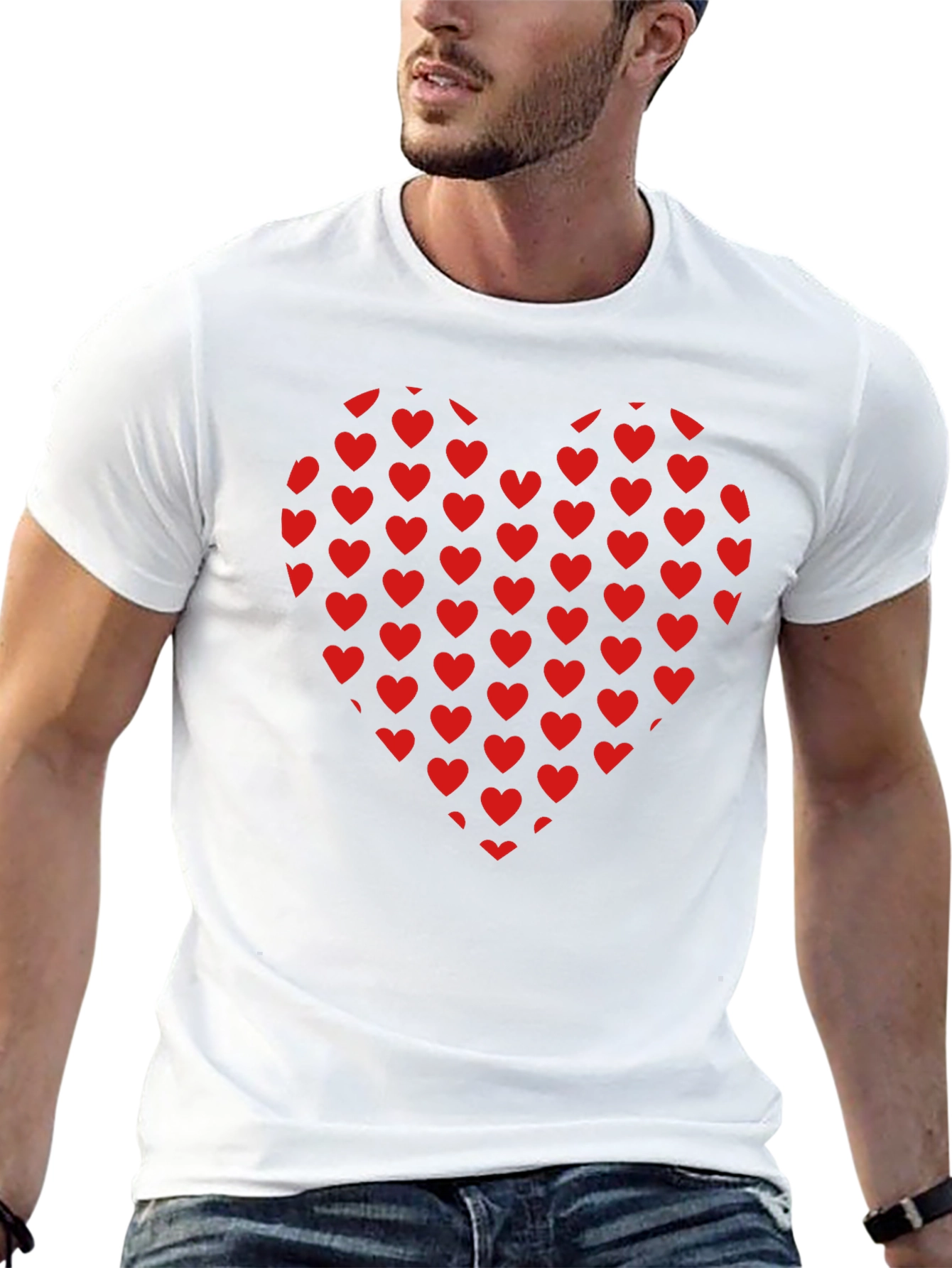 Heart Filled Valentines Day T-Shirt
