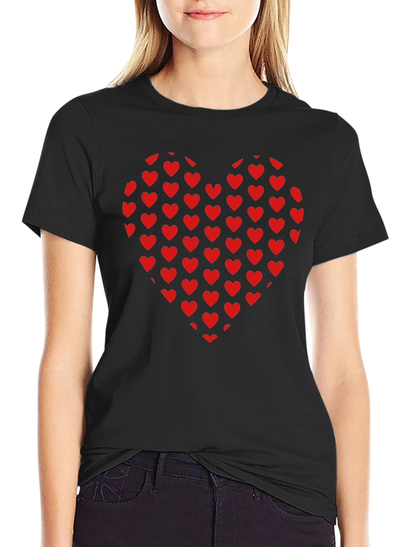 Heart Filled Valentines Day T-Shirt