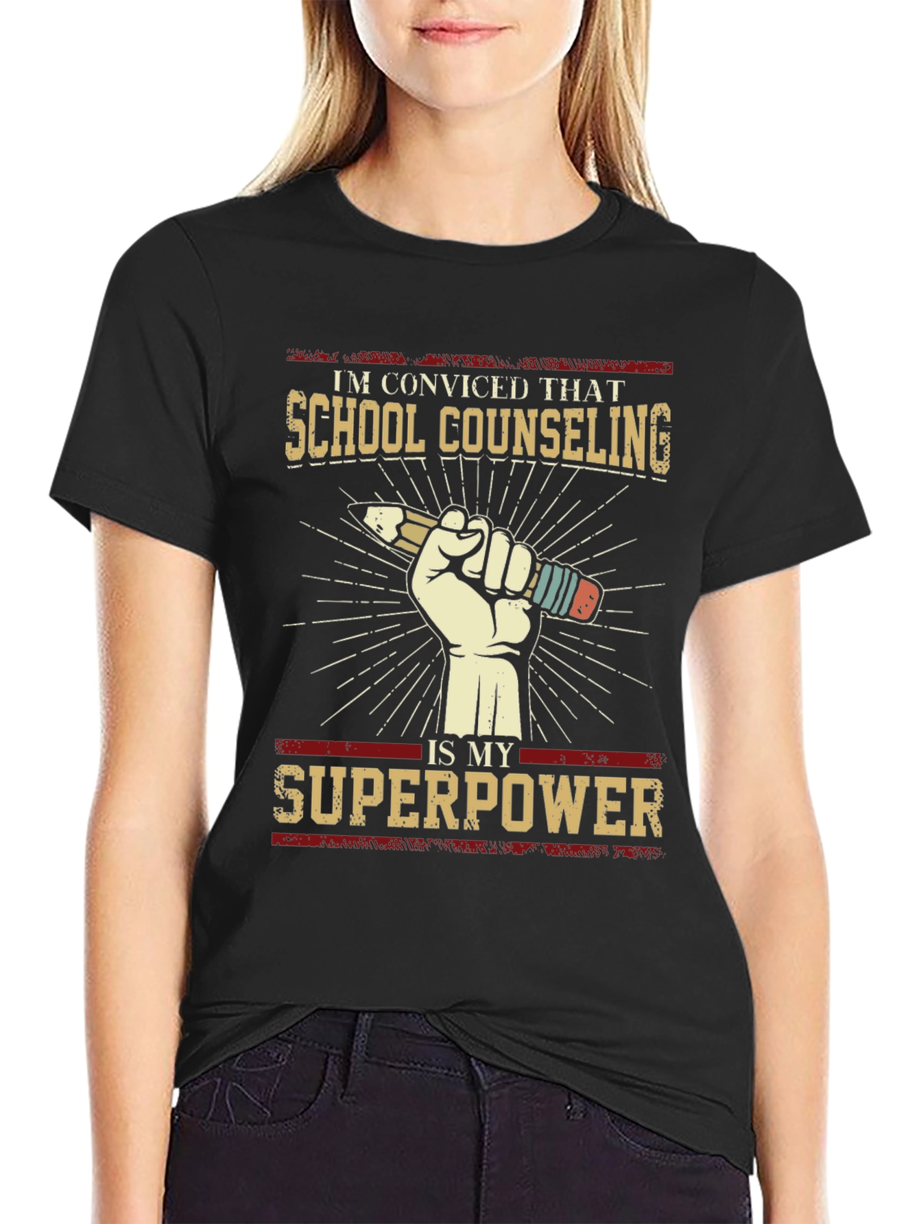School Counseling Superpower T-Shirt