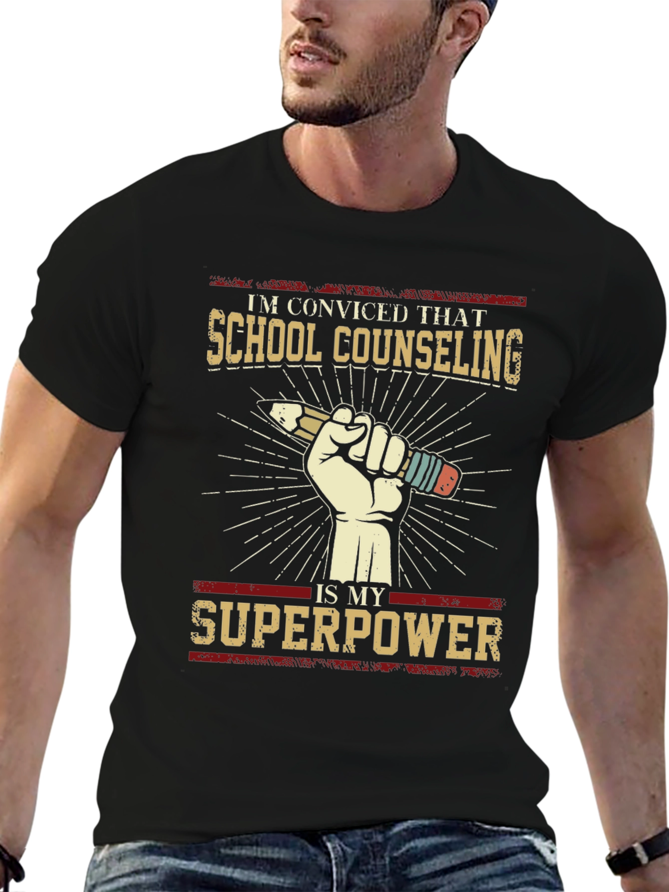 School Counseling Superpower T-Shirt