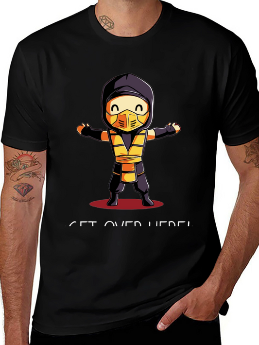 Mortal Kombat Scorpion Get Over Here! T-Shirt