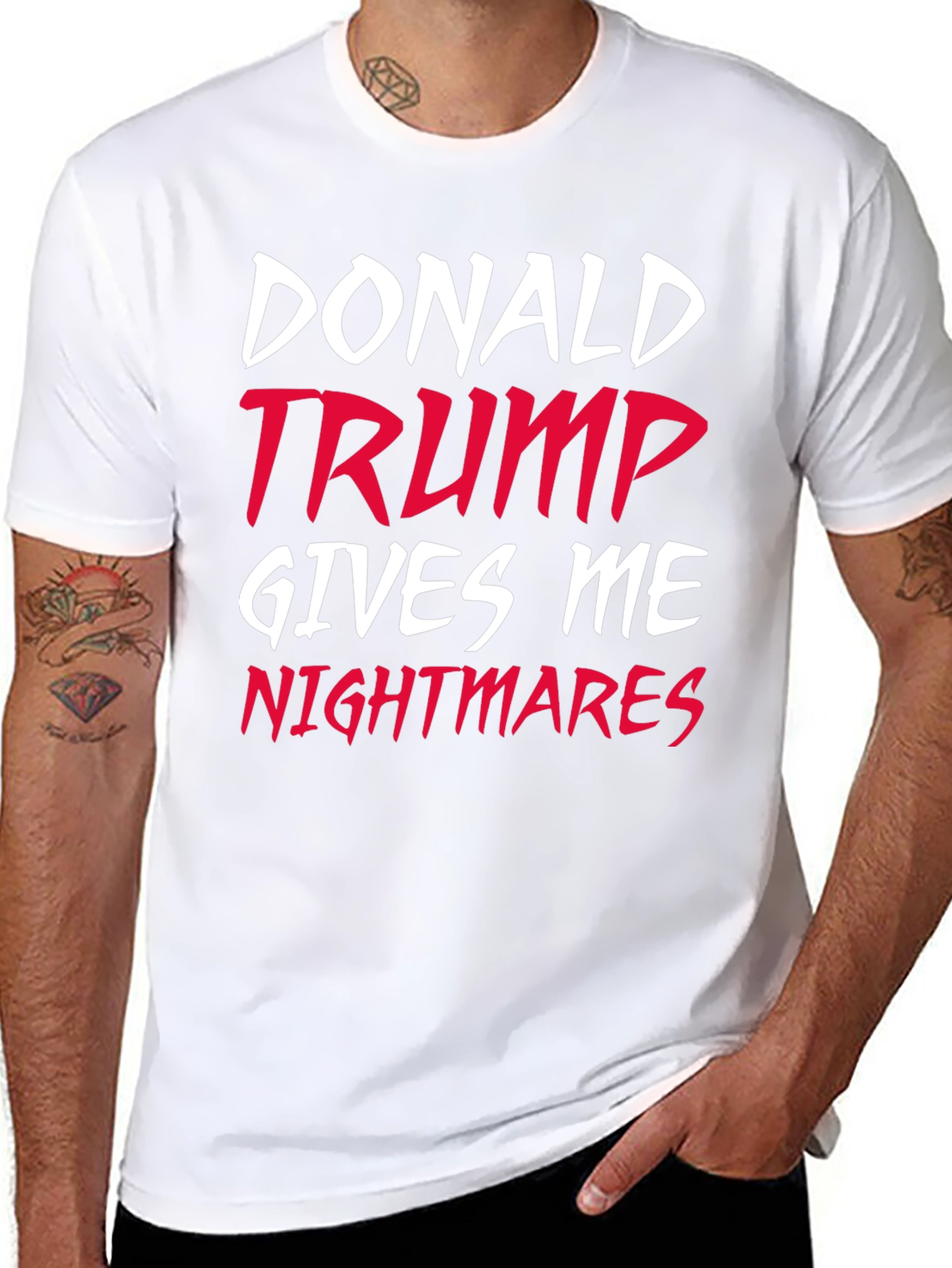 Donald Trump Nightmares Graphic T-Shirt