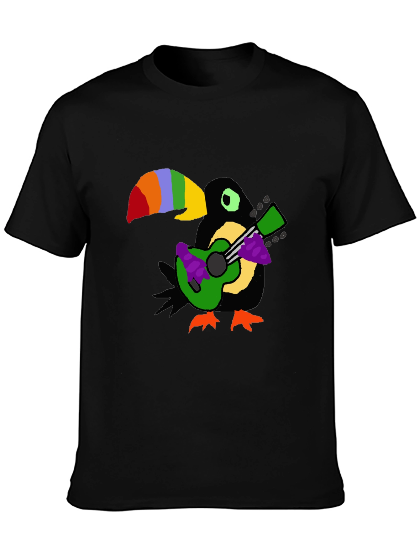Toucan Guitar Player T-Shirt