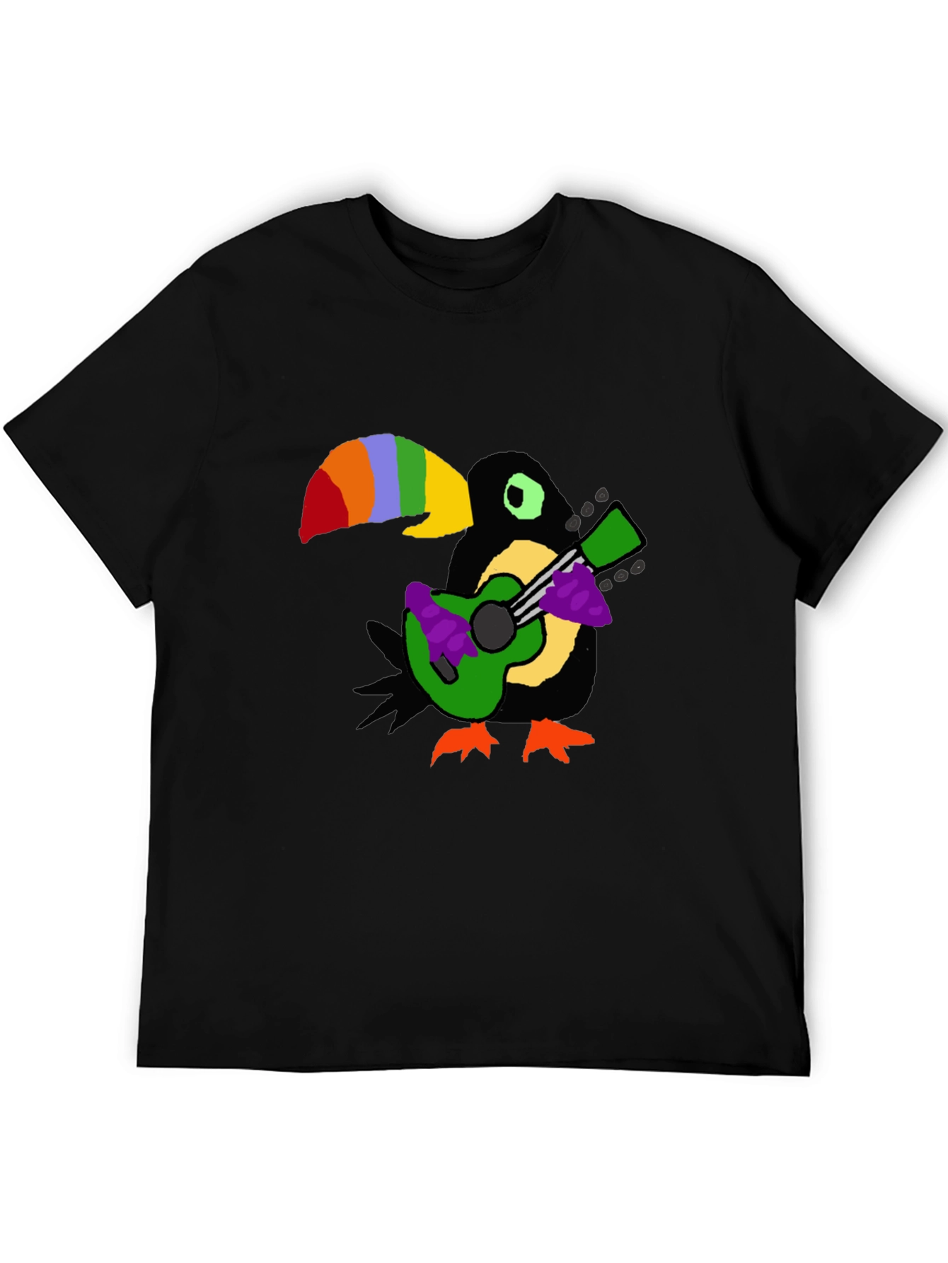 Toucan Guitar Player T-Shirt