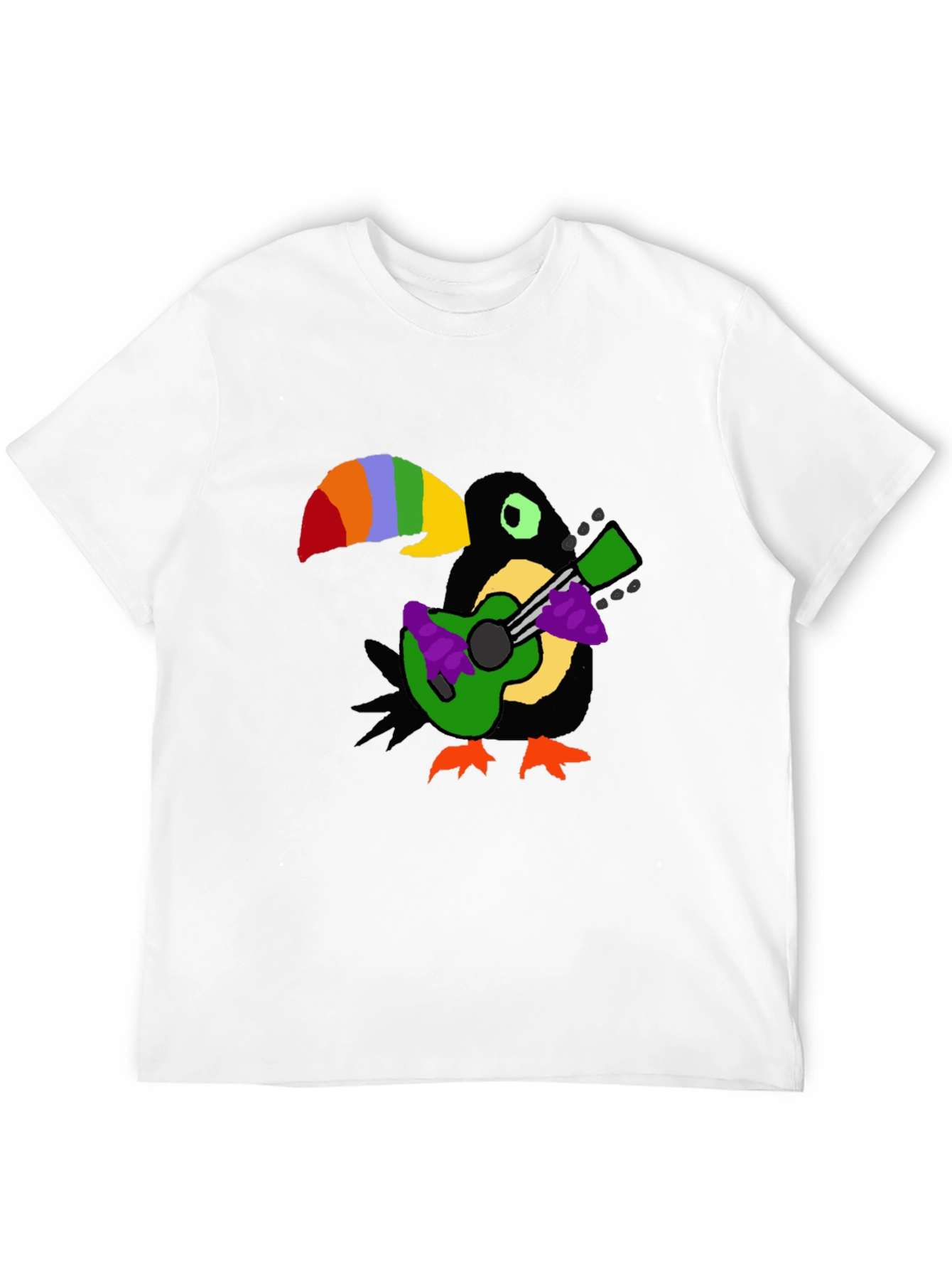 Toucan Guitar Player T-Shirt