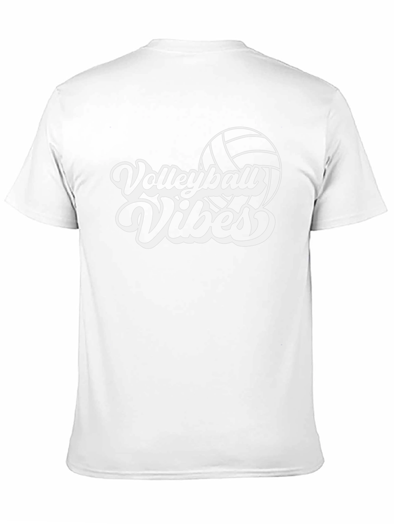Volleyball Vibes Graphic T-Shirt - Black