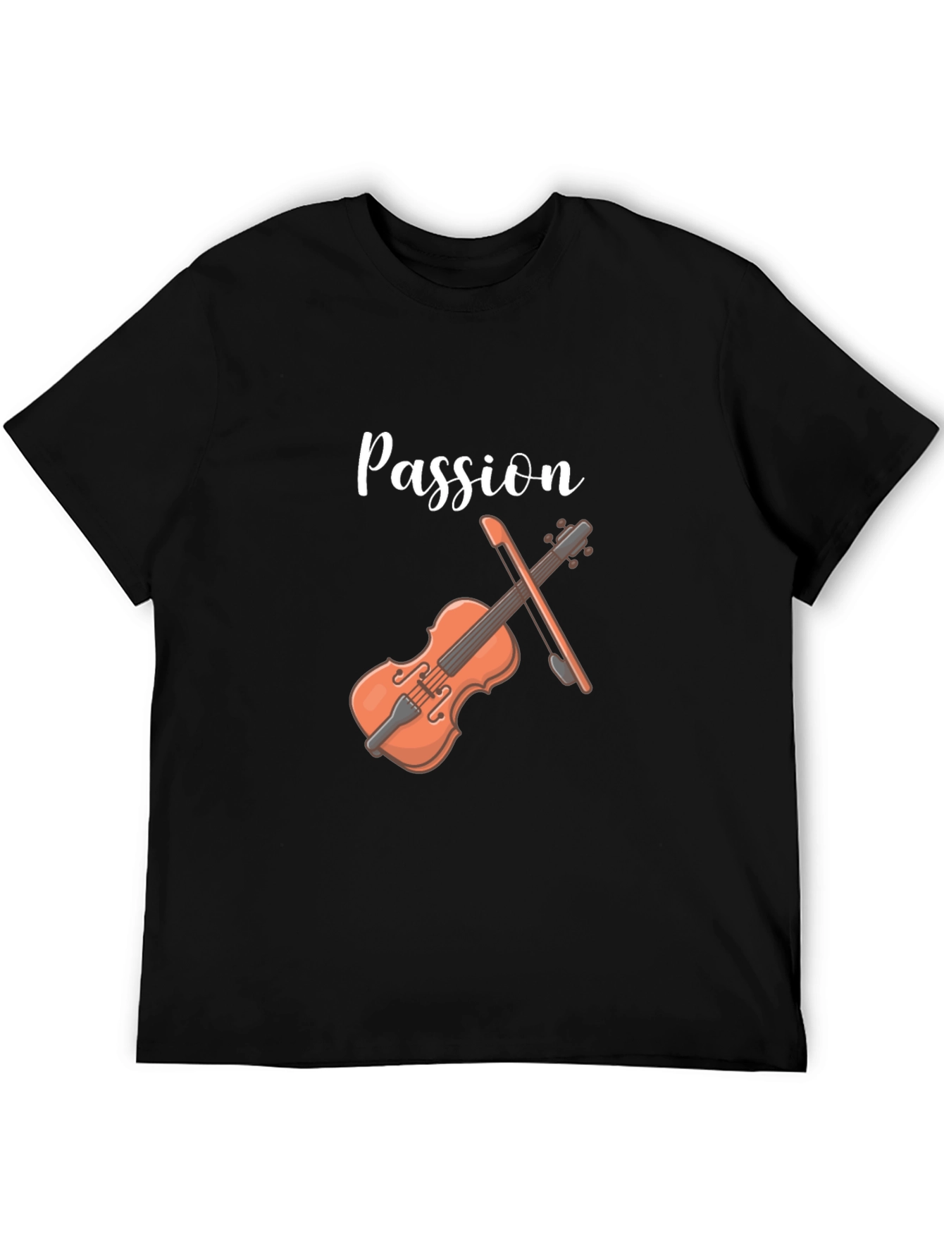 Passion Violin Graphic Tee - Musicians T-Shirt