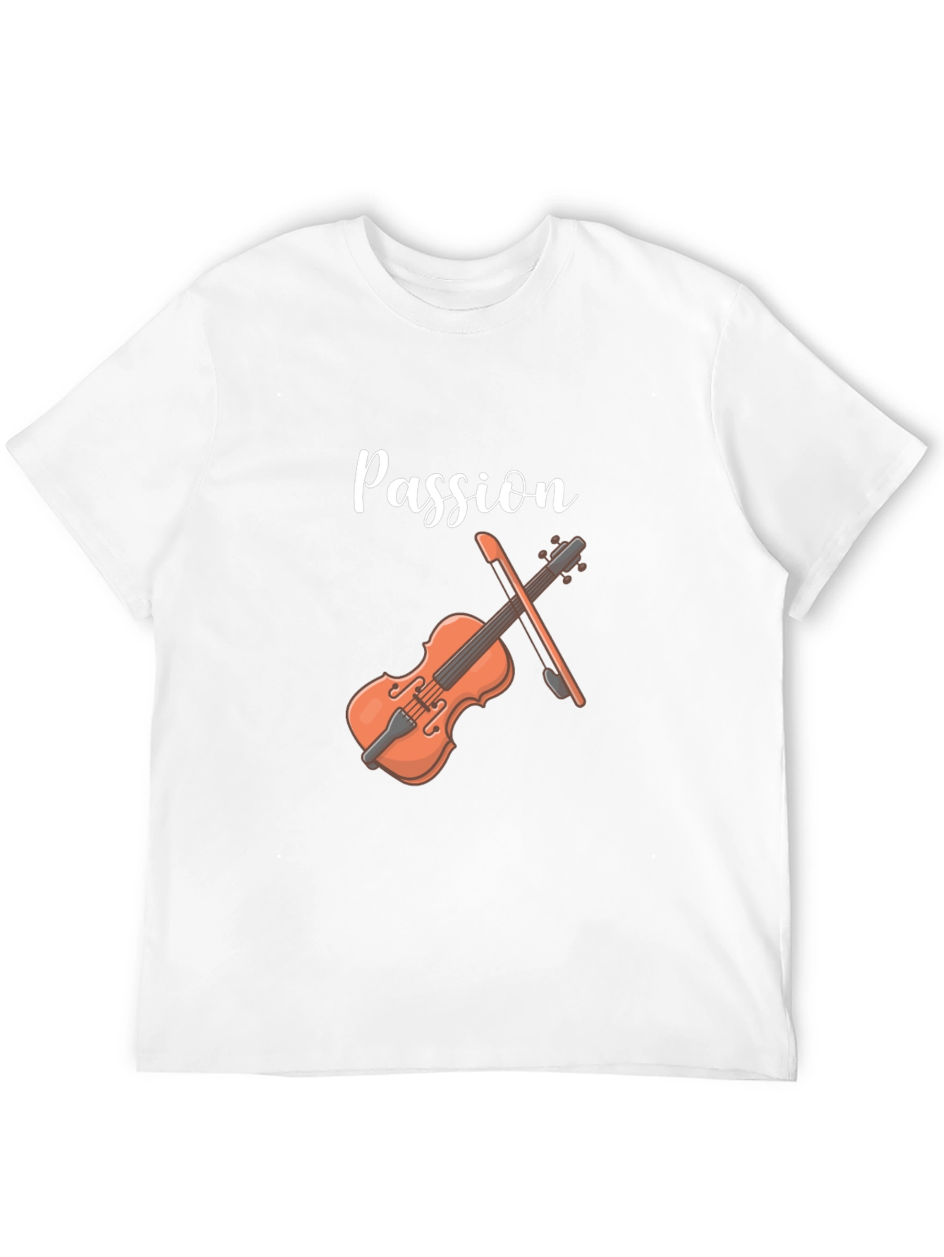 Passion Violin Graphic Tee - Musicians T-Shirt