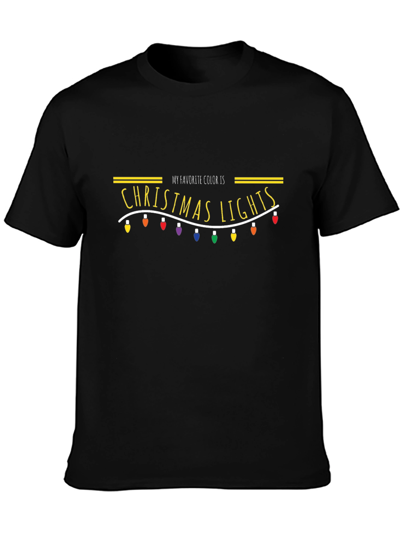Christmas Lights Graphic Tee