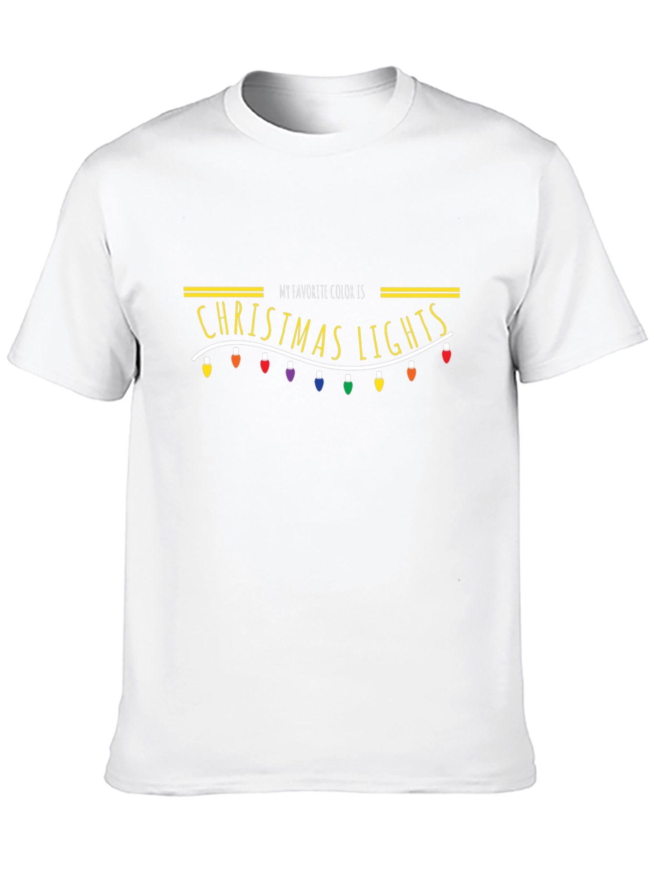 Christmas Lights Graphic Tee