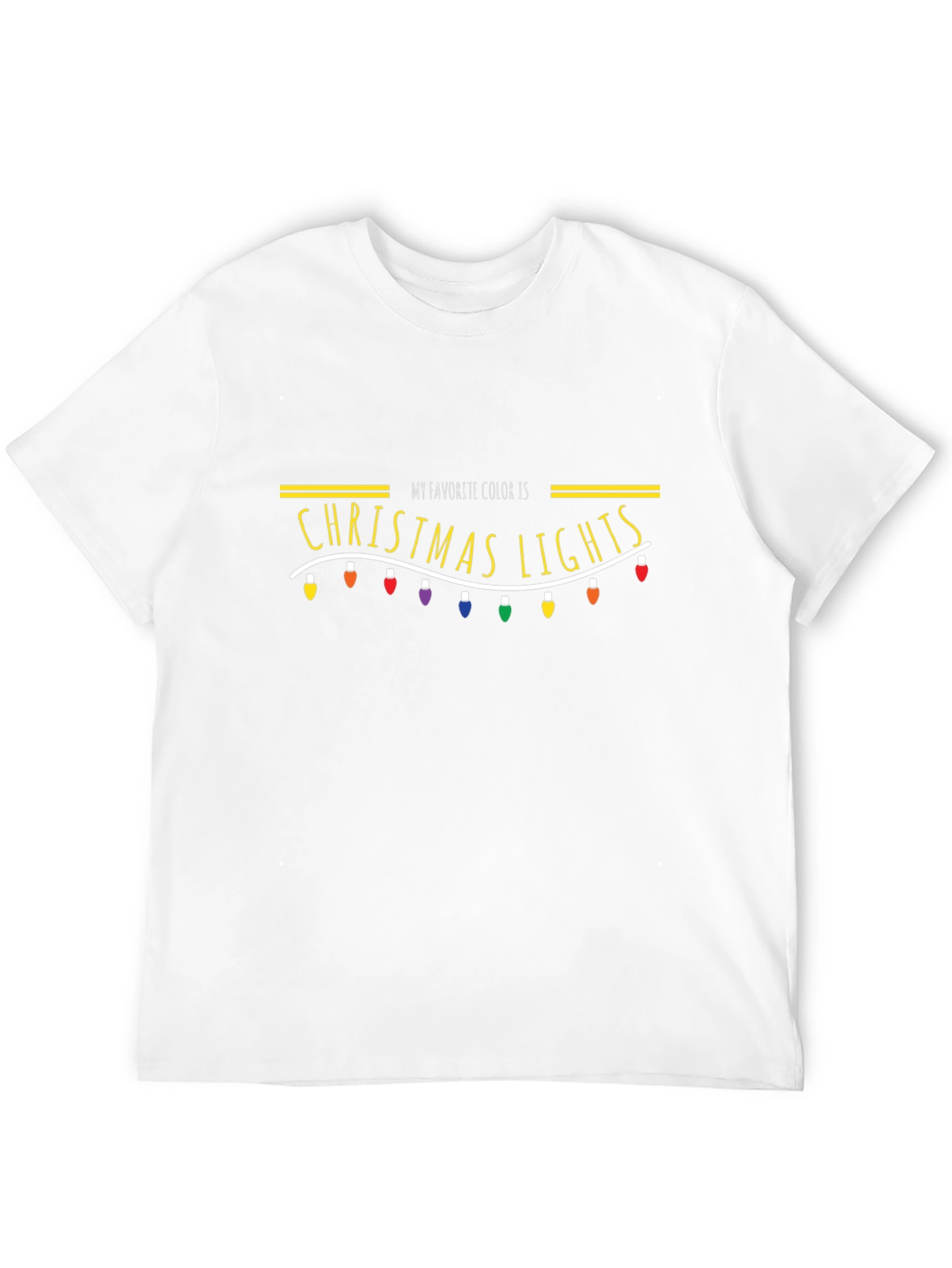 Christmas Lights Graphic Tee
