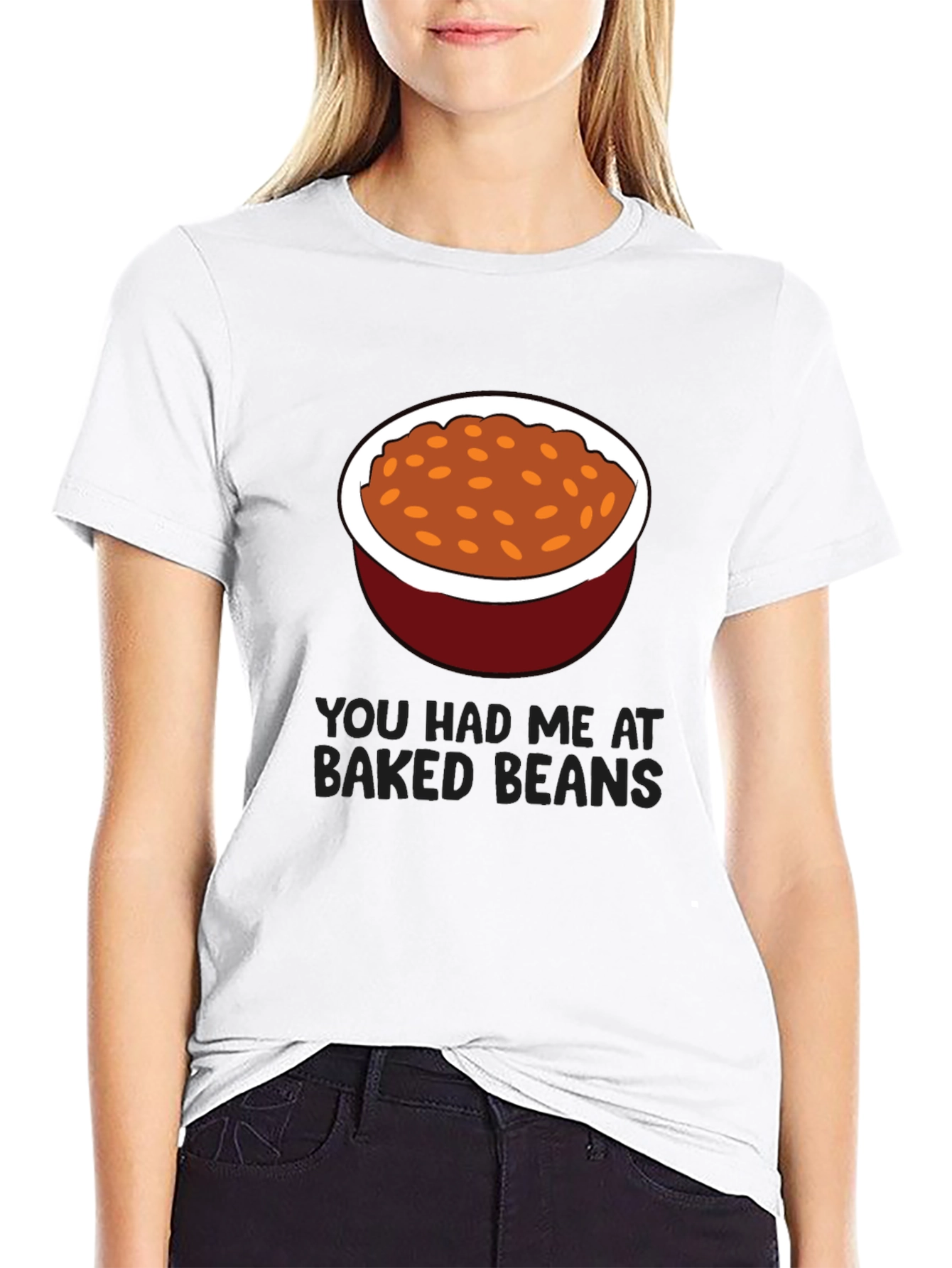 Baked Beans Graphic Tee - Funny Food Lovers T-Shirt