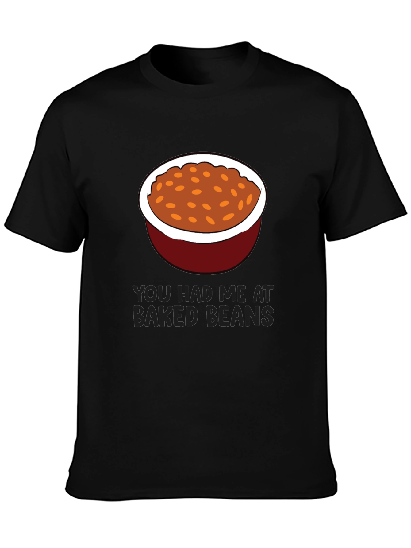 Baked Beans Graphic Tee - Funny Food Lovers T-Shirt