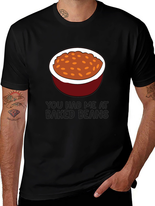 Baked Beans Graphic Tee - Funny Food Lovers T-Shirt