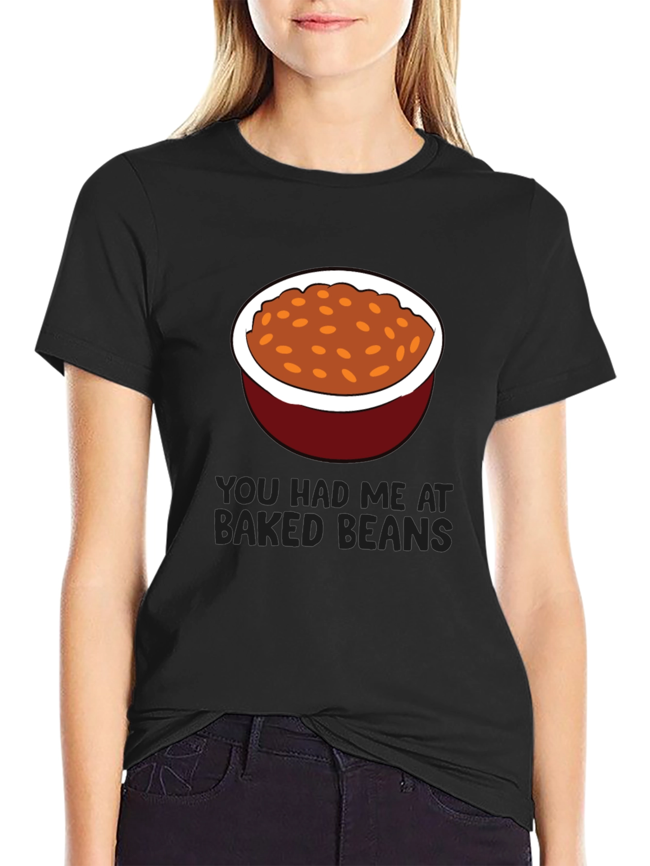 Baked Beans Graphic Tee - Funny Food Lovers T-Shirt