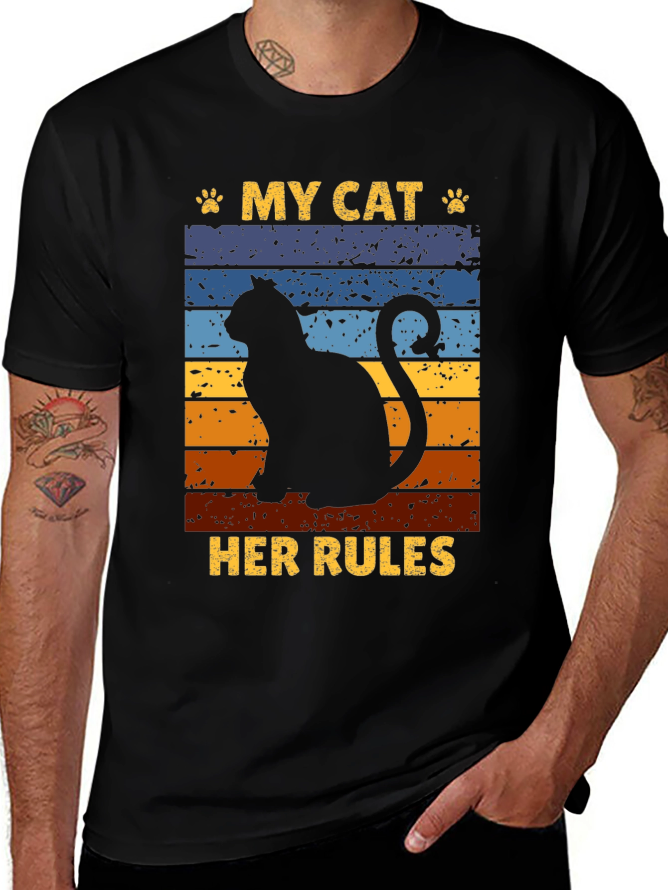 My Cat Her Rules T-Shirt