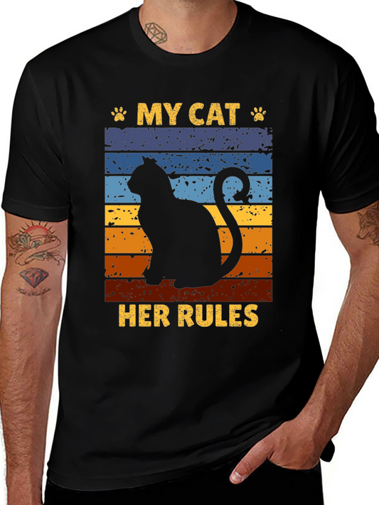 My Cat Her Rules T-Shirt