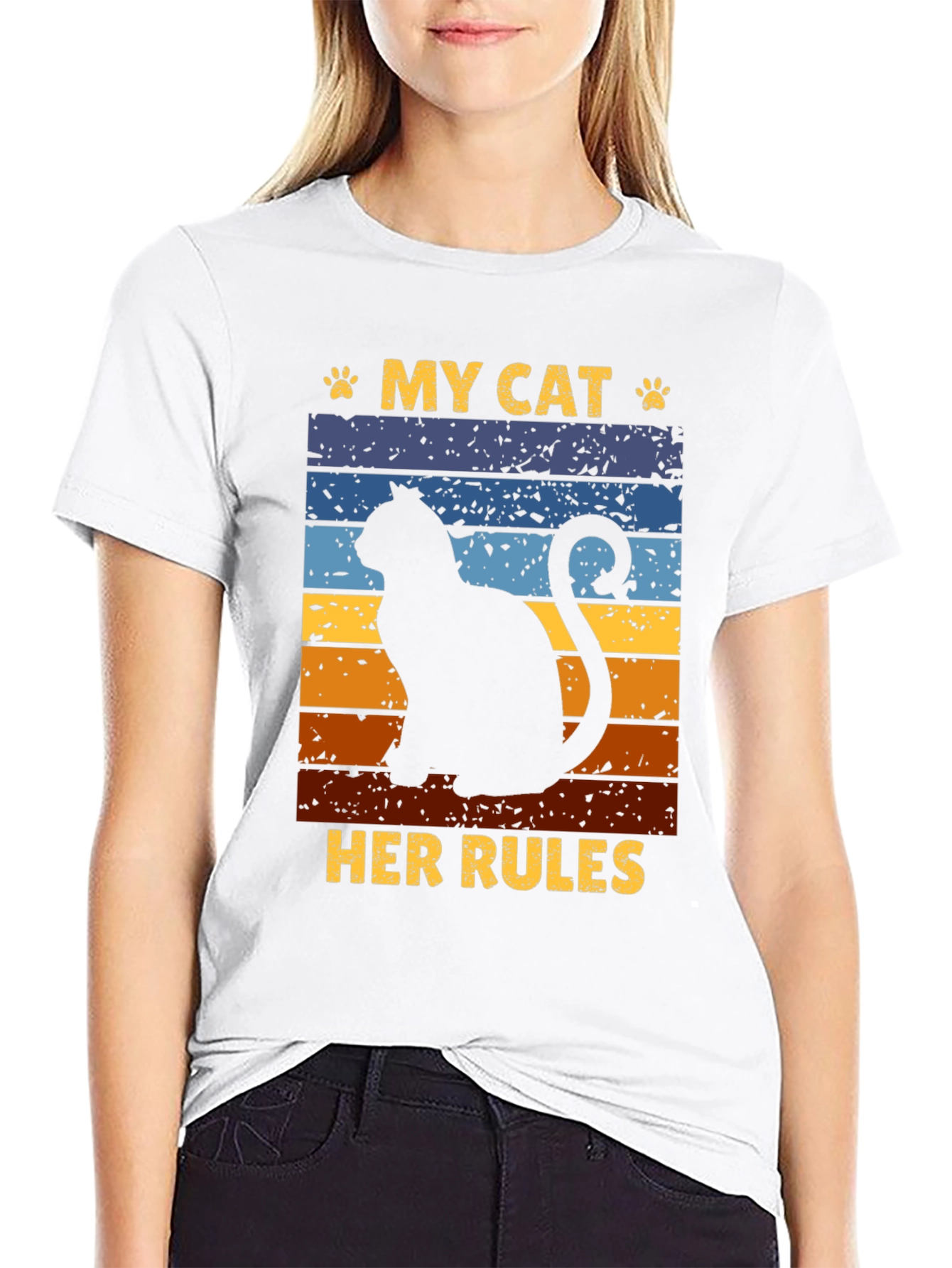 My Cat Her Rules T-Shirt