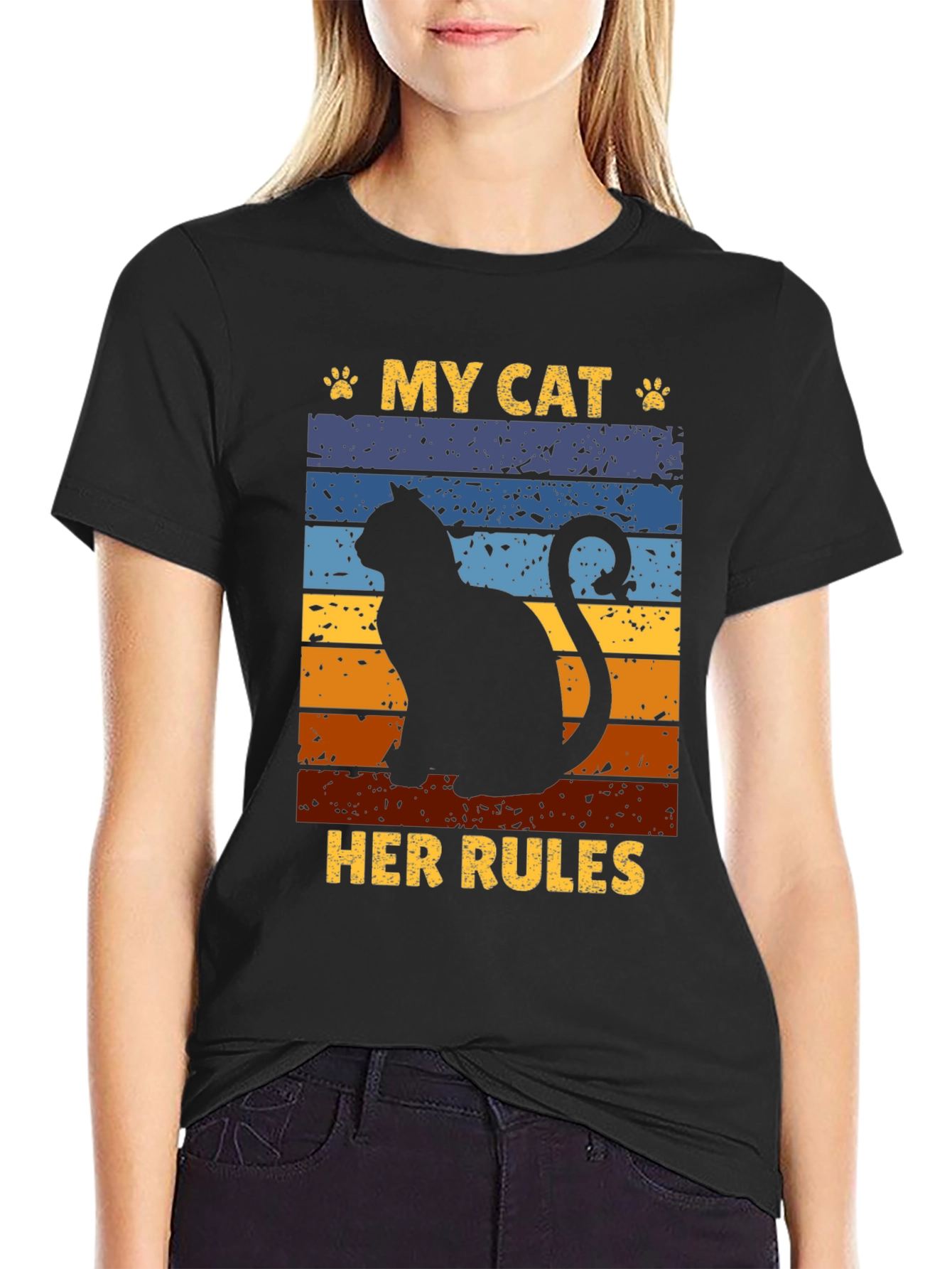 My Cat Her Rules T-Shirt