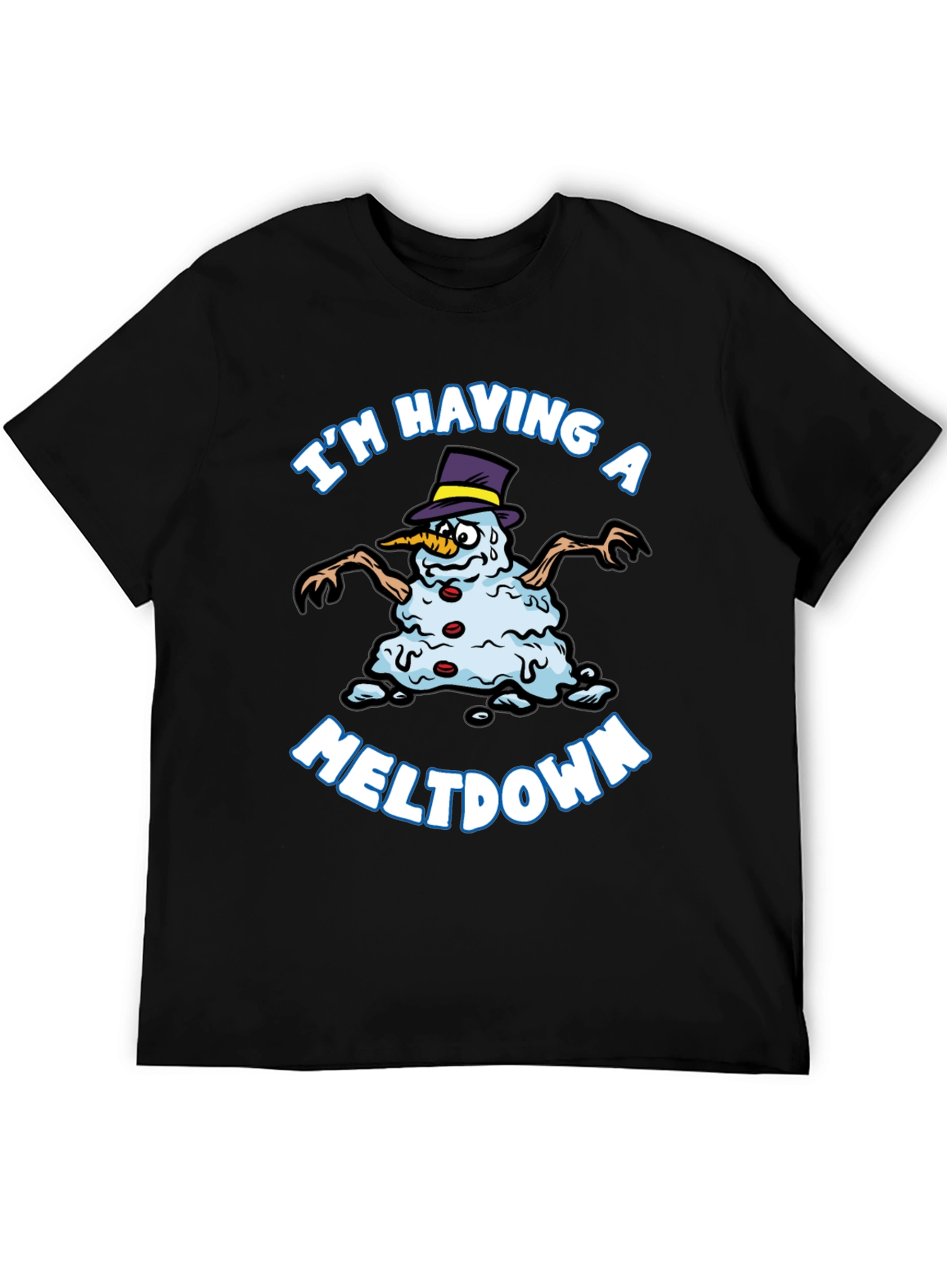 Meltdown Snowman Graphic Tee