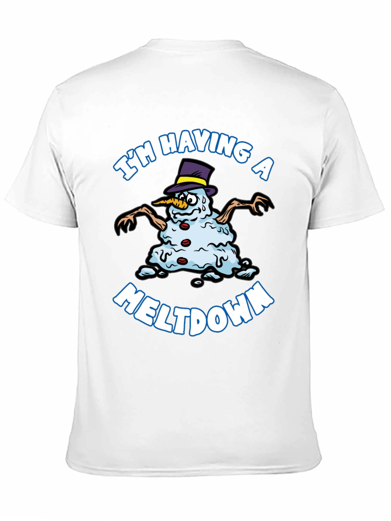 Meltdown Snowman Graphic Tee